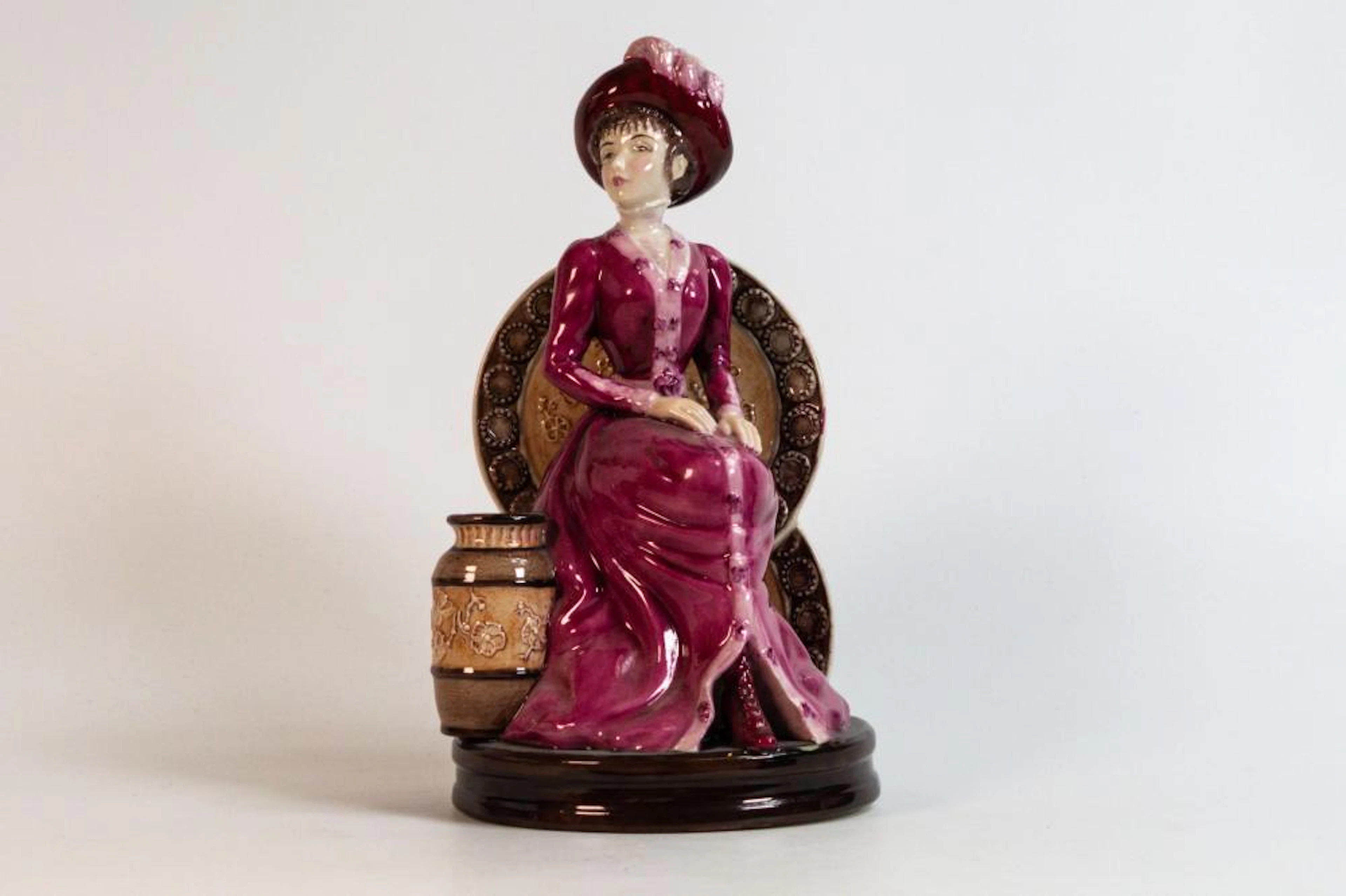 Kevin Francis / Peggy Davies Figure Hannah Barlow with cert, Artist proof