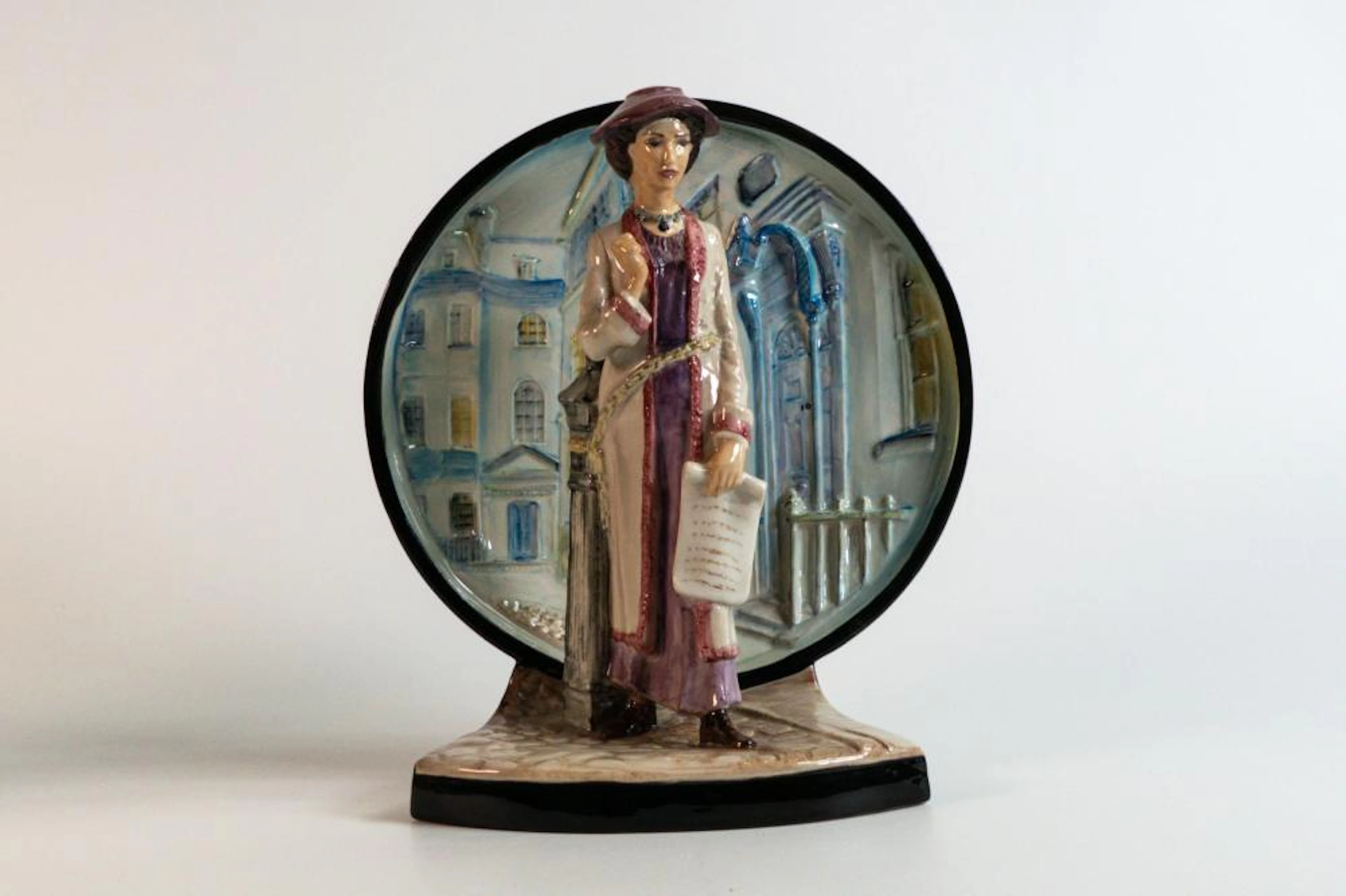 Kevin Francis / Peggy Davies Figure Emmeline Pankhurst with cert, Artist proof