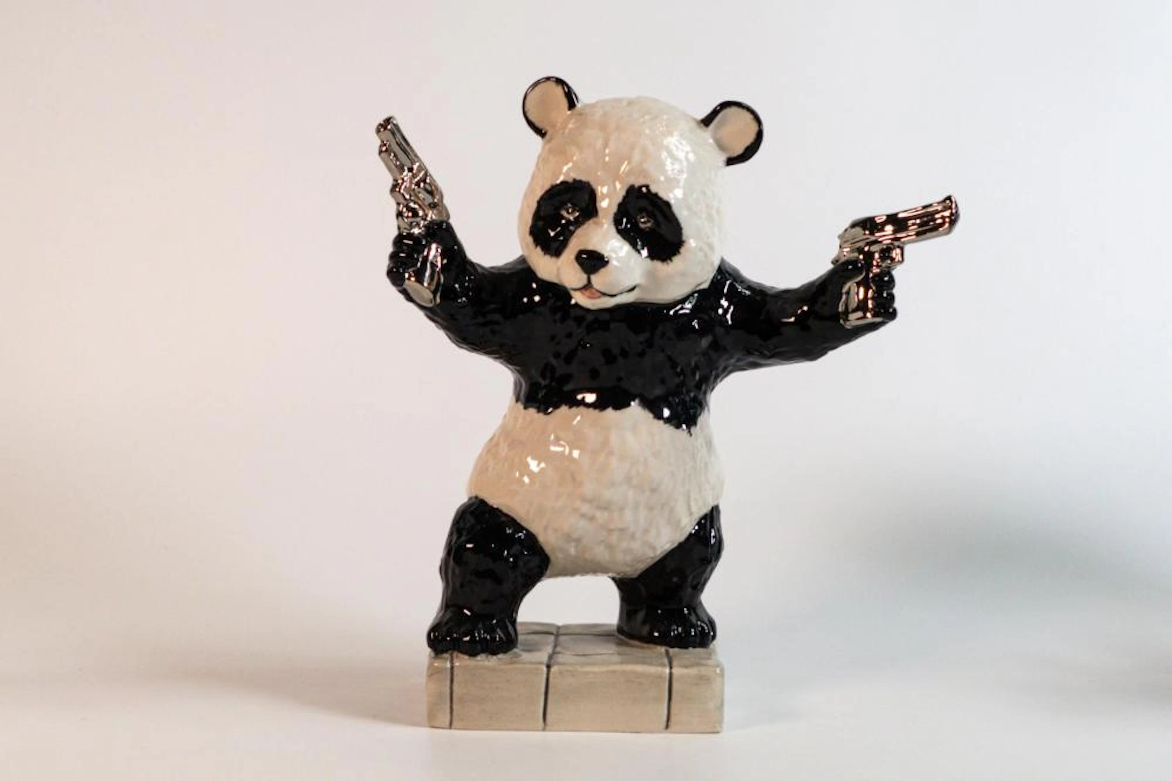 Kevin Francis / Peggy Davies Figure Banksy D'Andon Panda