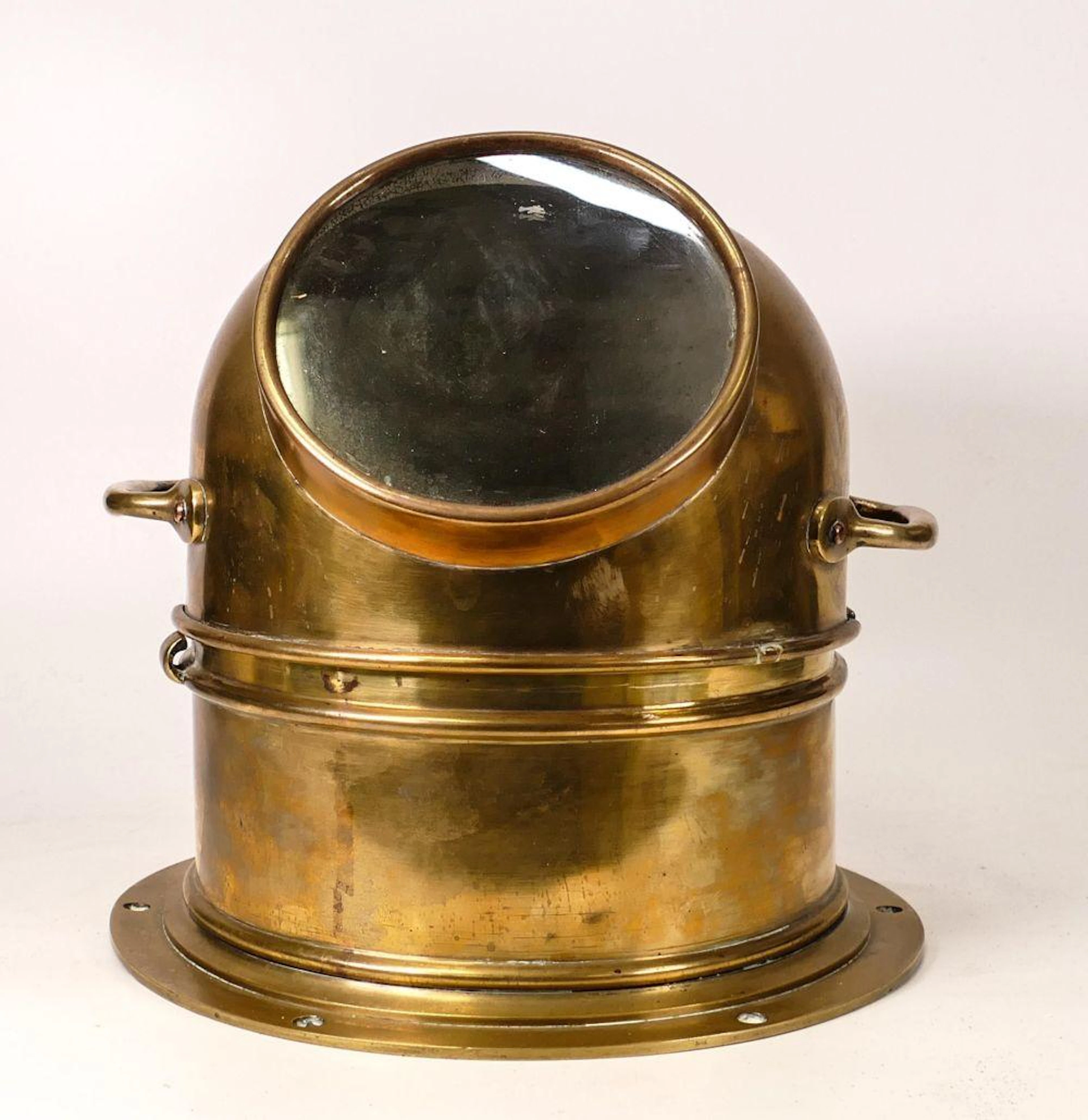 Antique brass Husun Binnacle Boat compass
