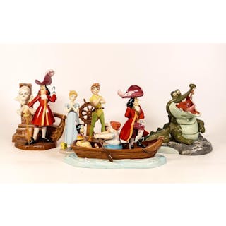 Royal Doulton Peter Pan Disney Showcase figures to...
