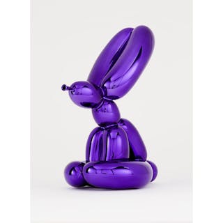 Jeff KOONS - Balloon Rabbit (Violet), 2019