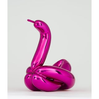 Jeff KOONS - Balloon Swan (Magenta), 2019