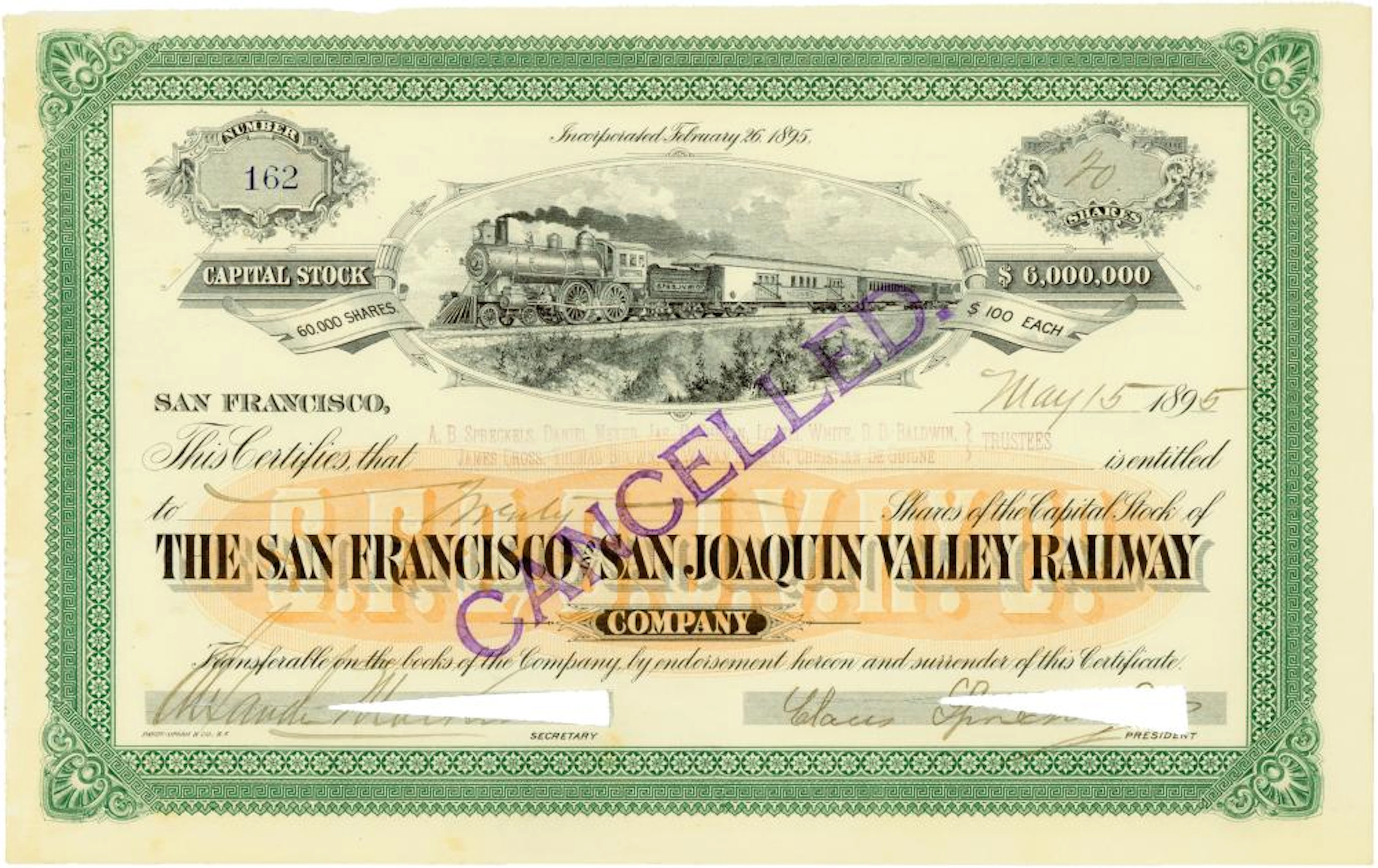 San Francisco and San Joaquin Valley Railway