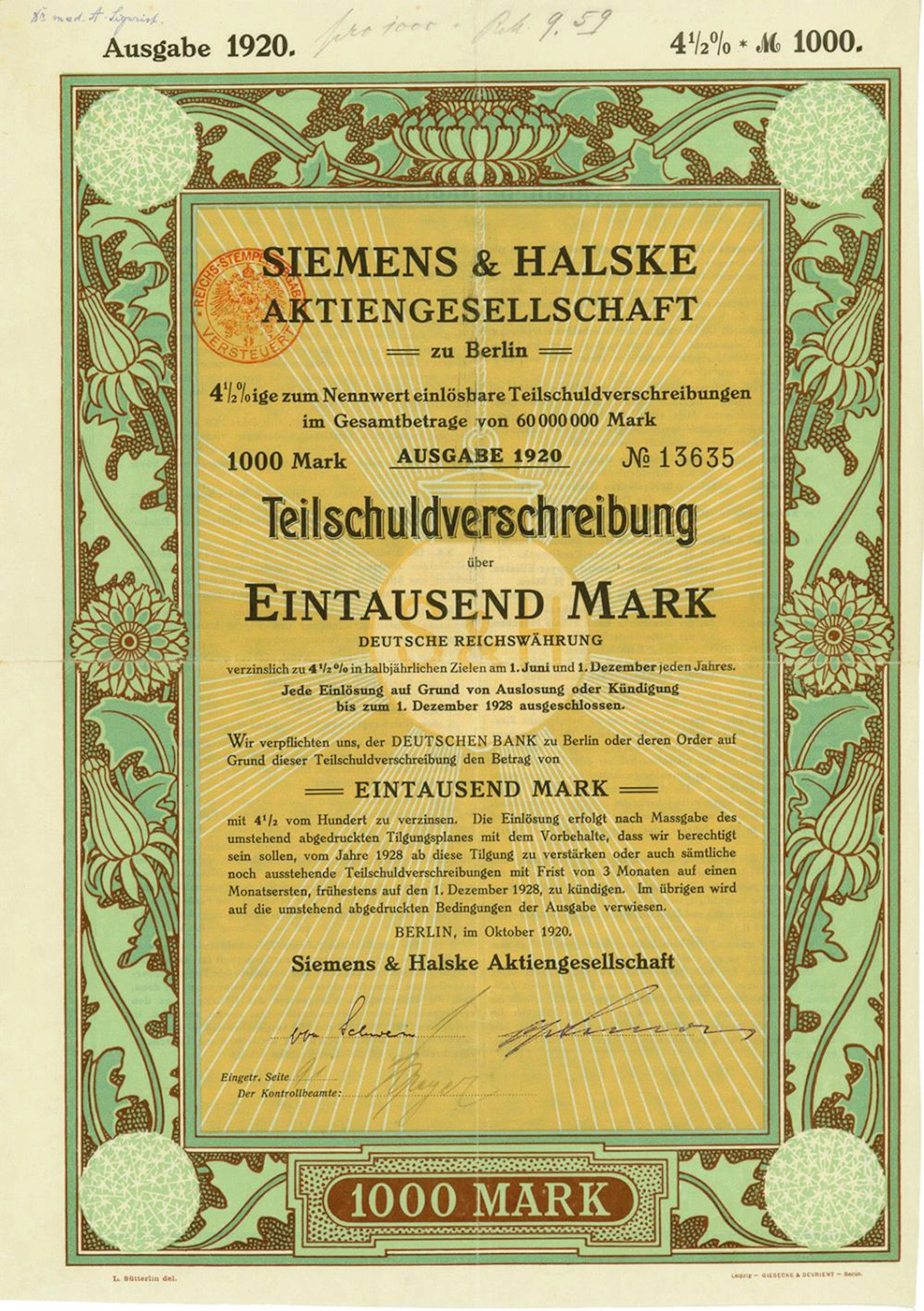 Siemens & Halske AG