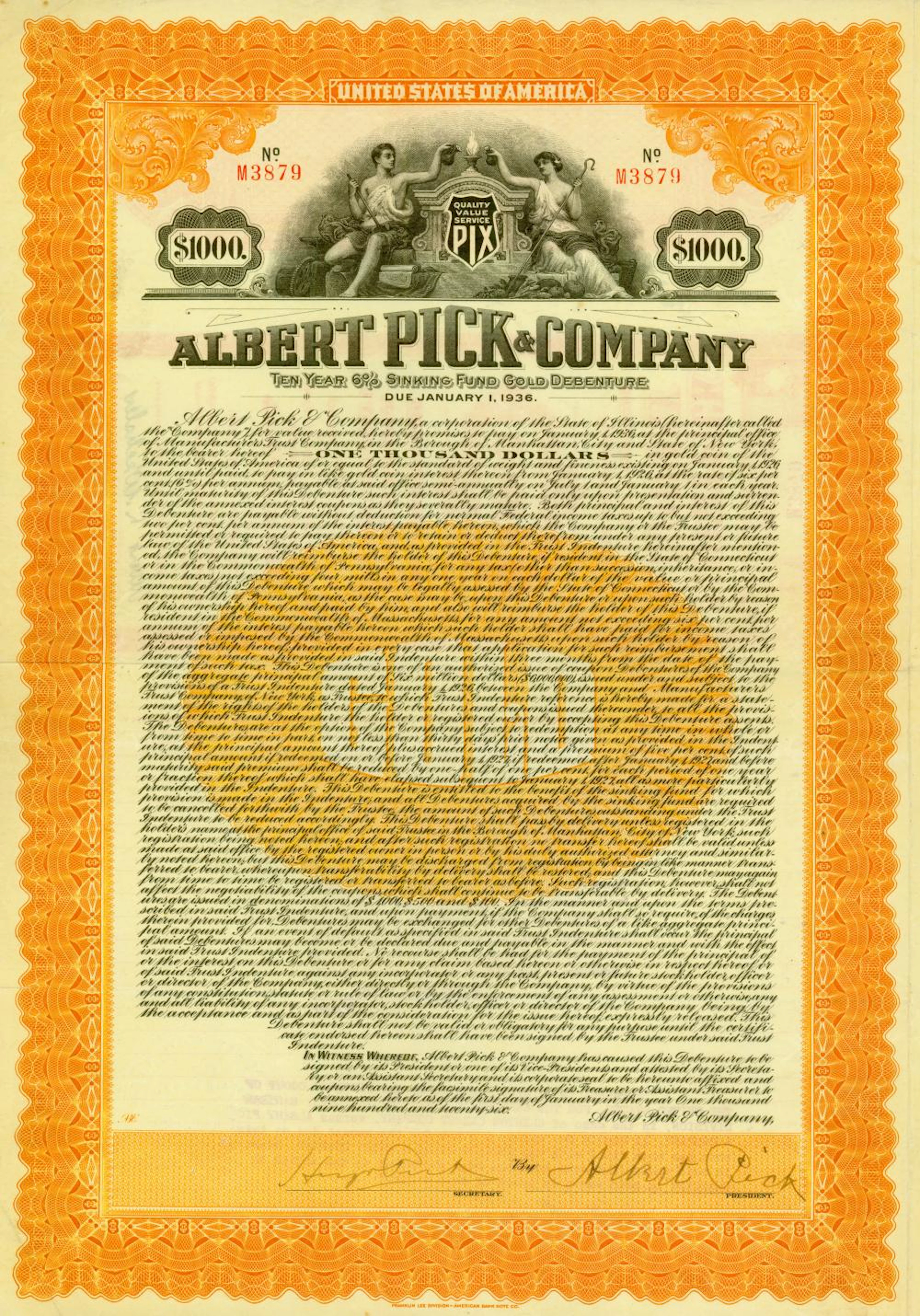Albert Pick & Company [2 Stück]