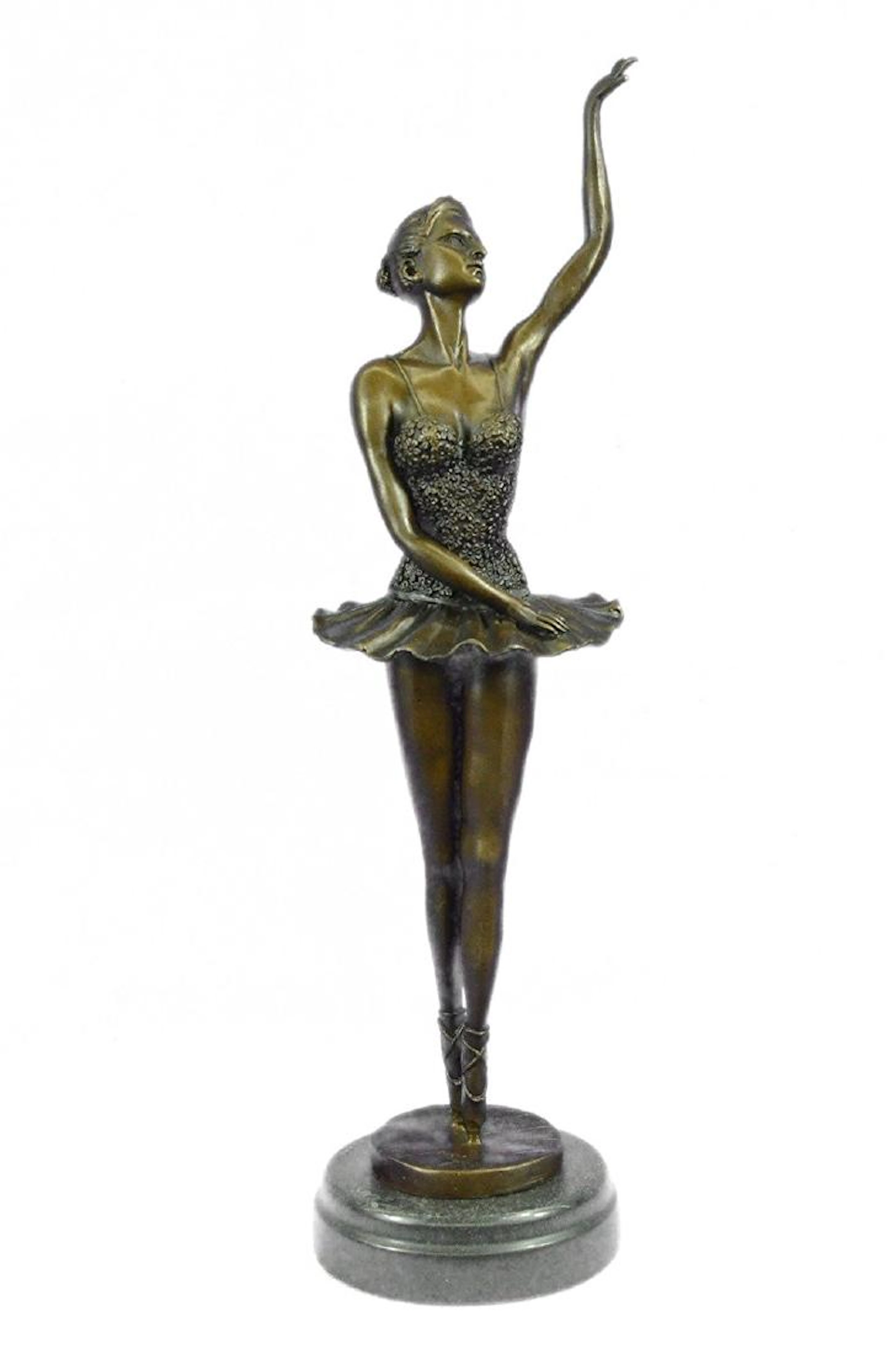 Swan Movie Barbie Ballerina Doll Bronze Statue