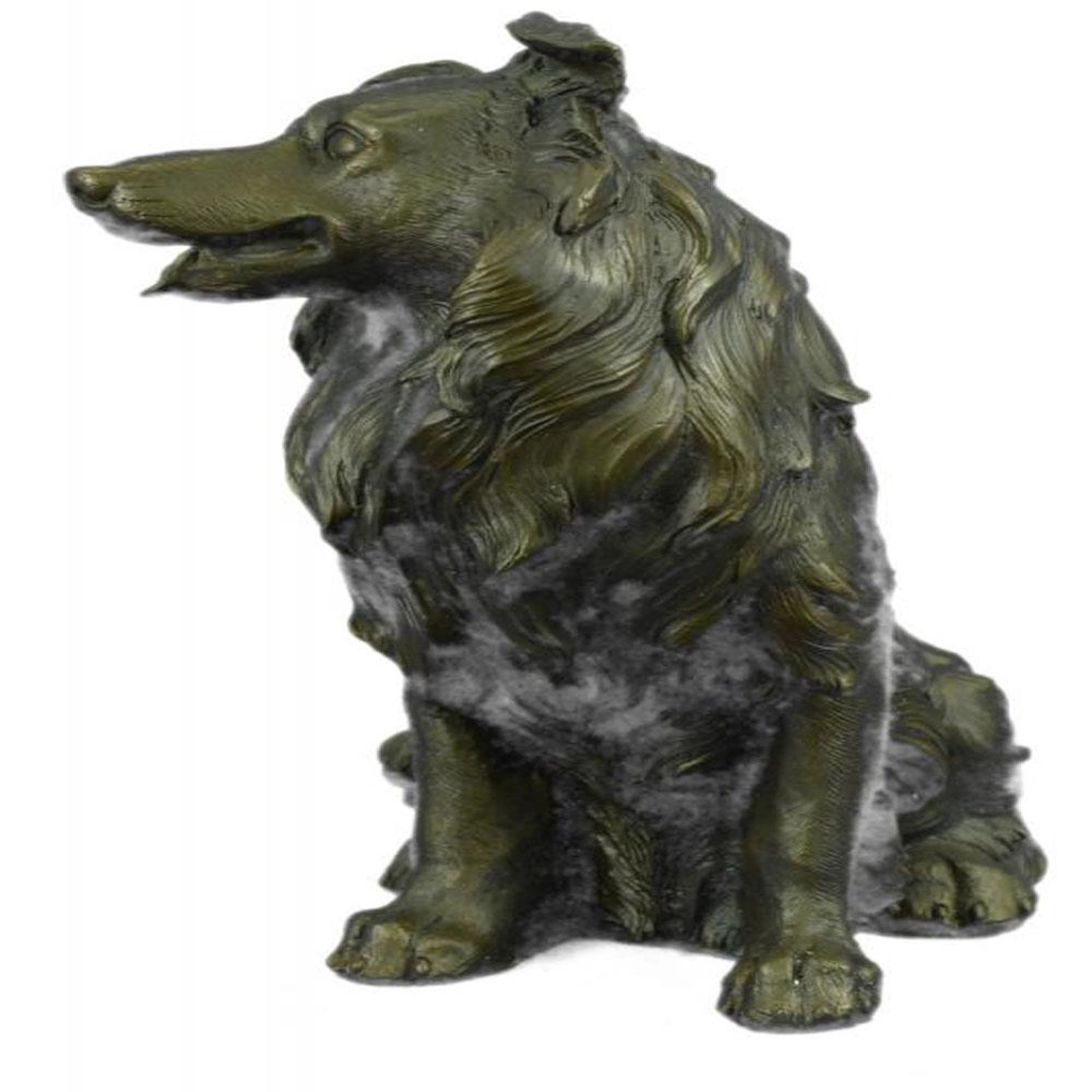 Dog Shaped Theme Bronze Sculpture