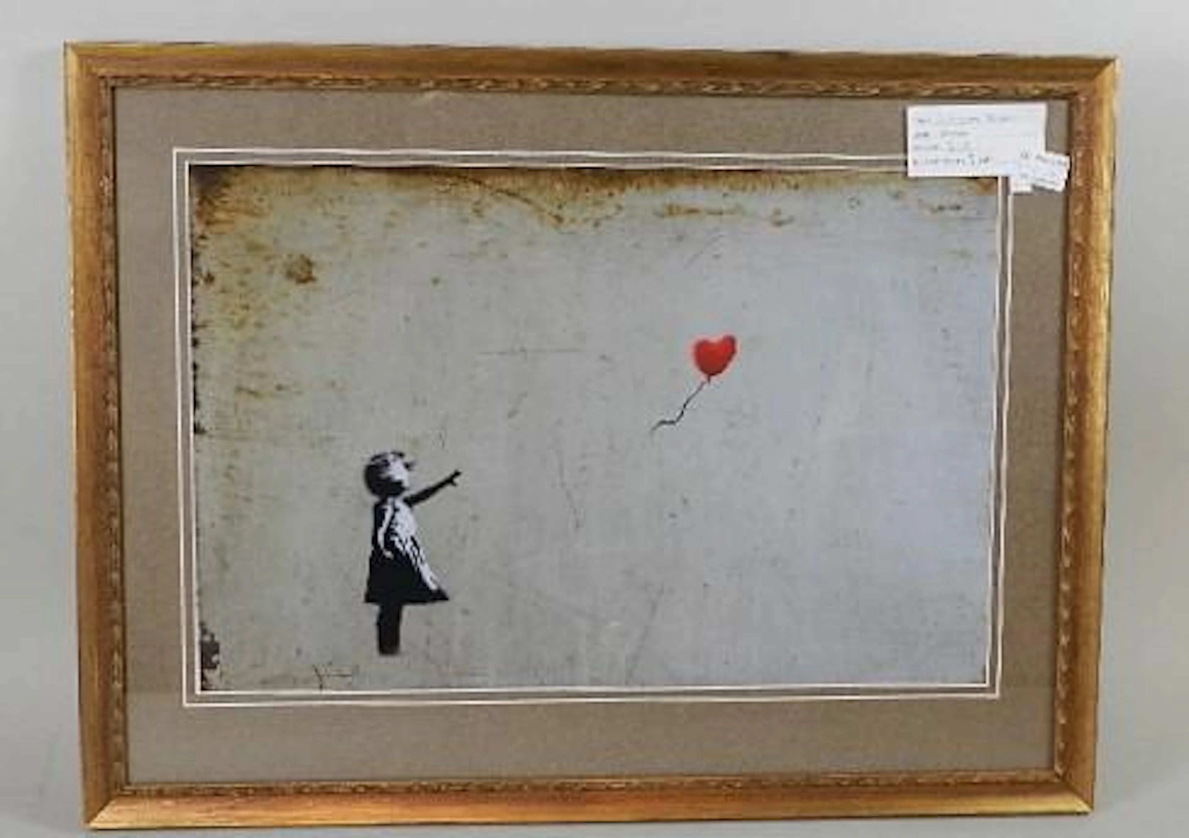 "Girl with Balloon" print
