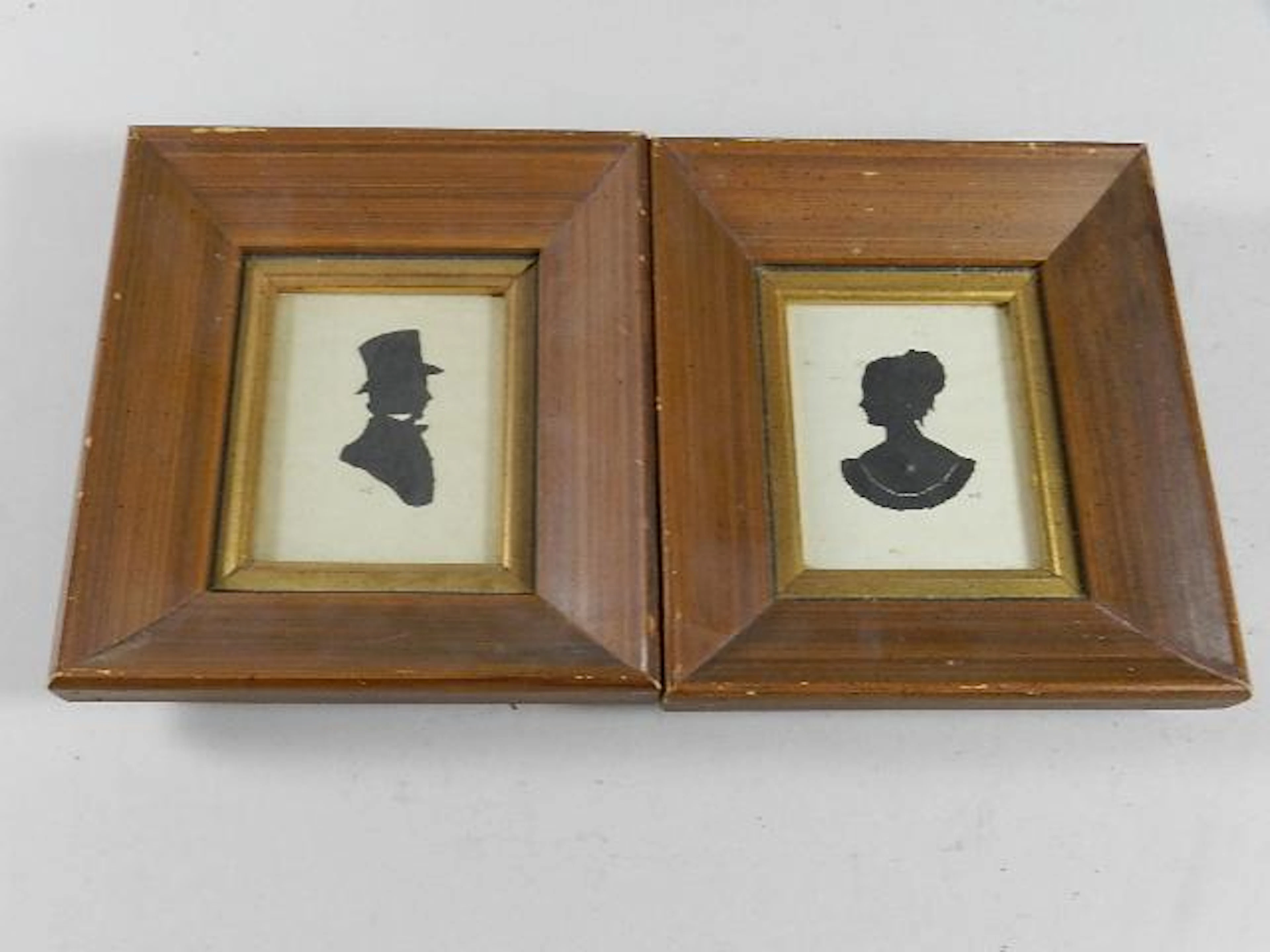 Pair of Silhouette Style Prints