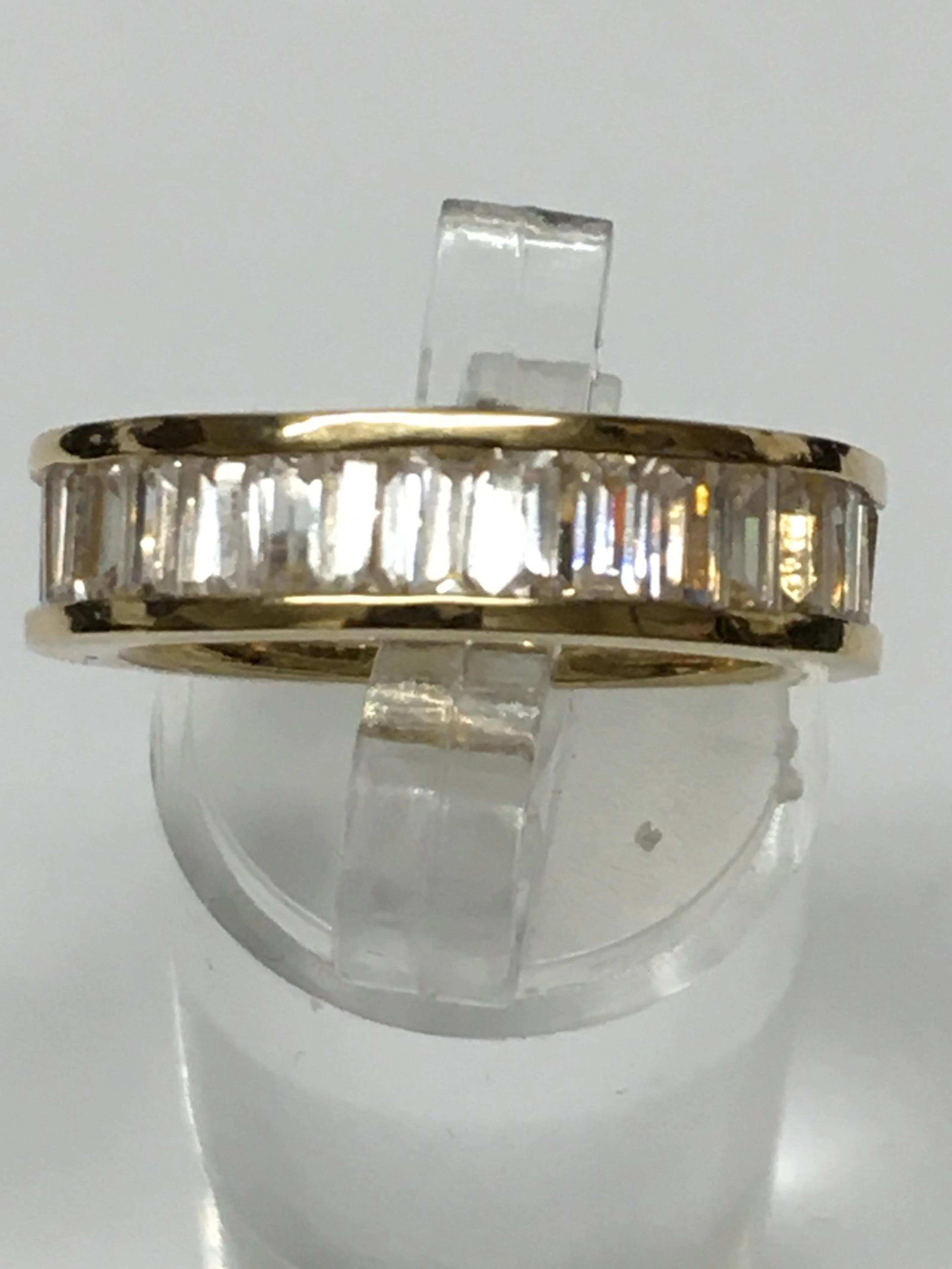Sterling CZ Eternity Ring