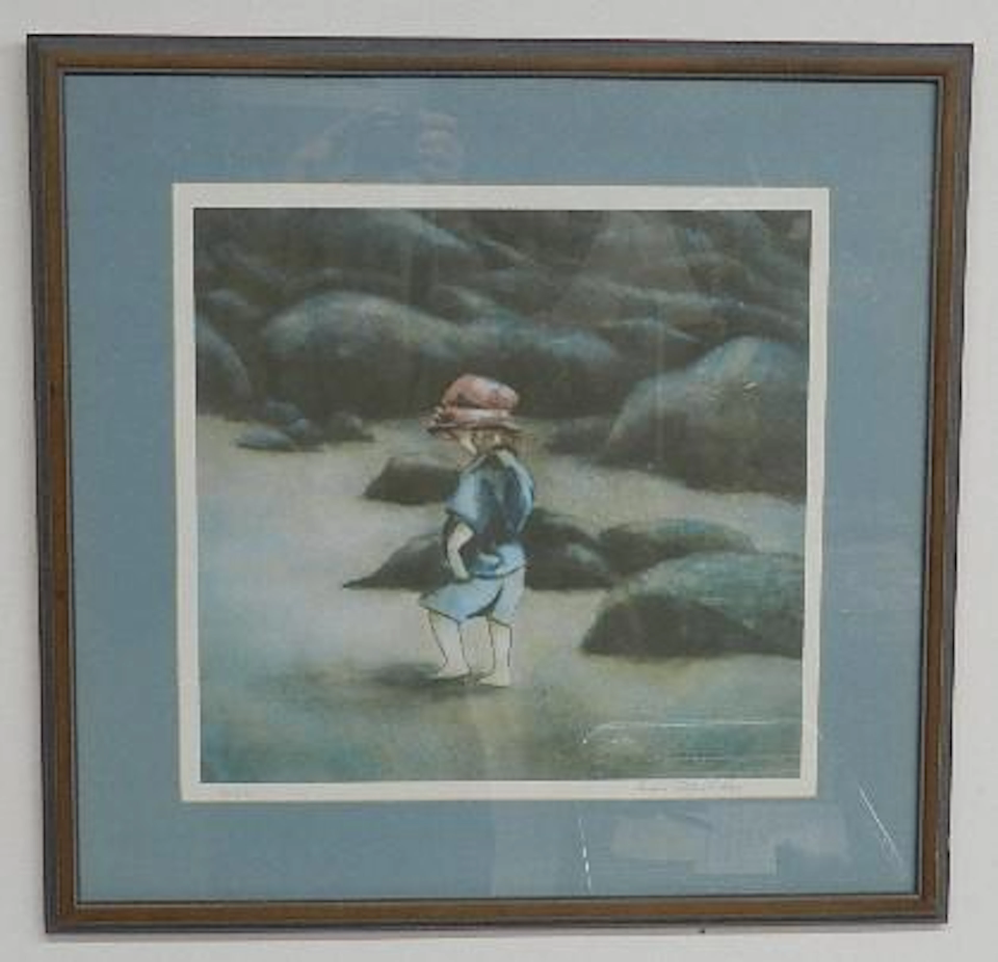 Framed Limited Edition Print of a Little Girl
