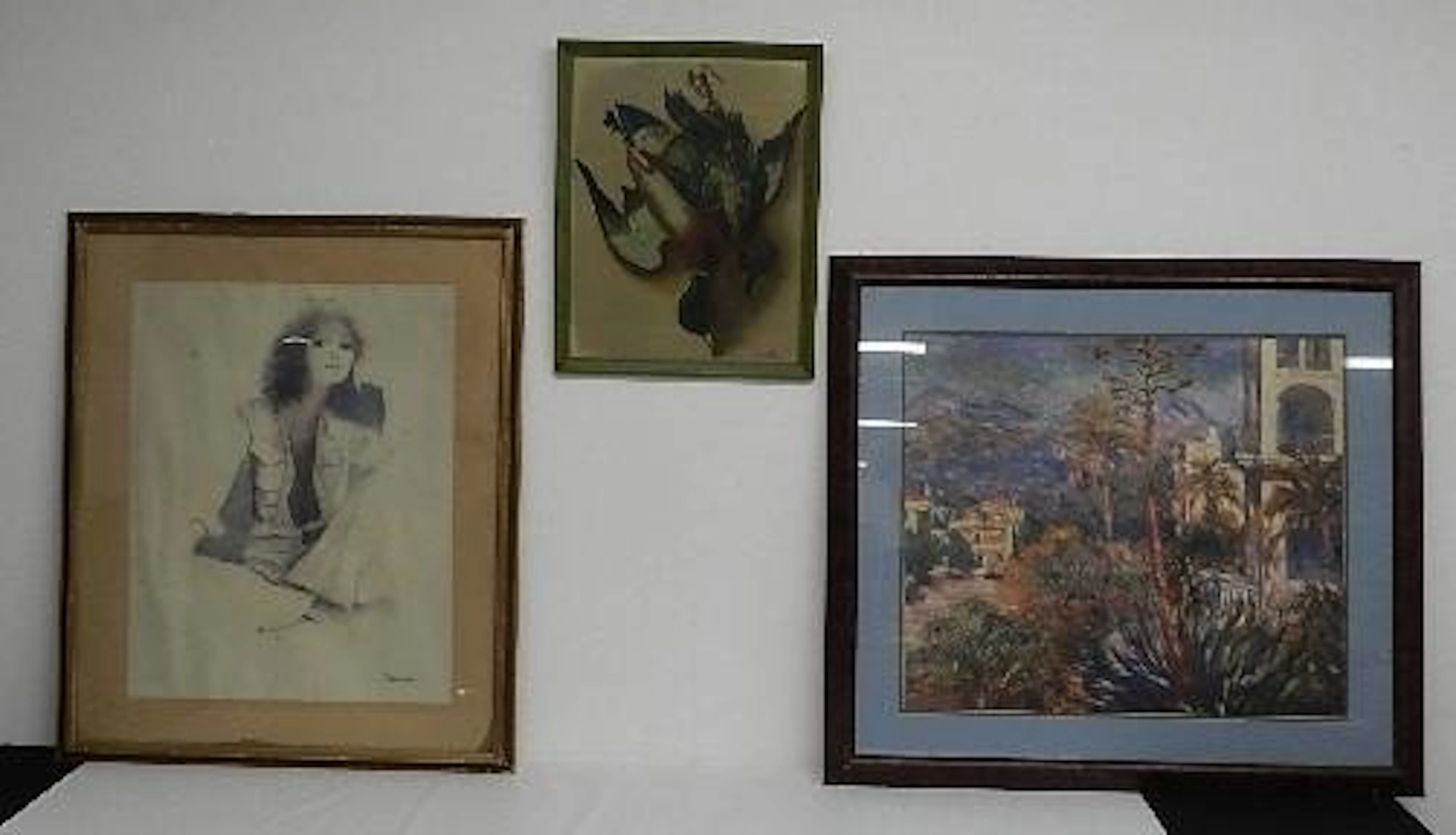 3 Framed Pieces of Art