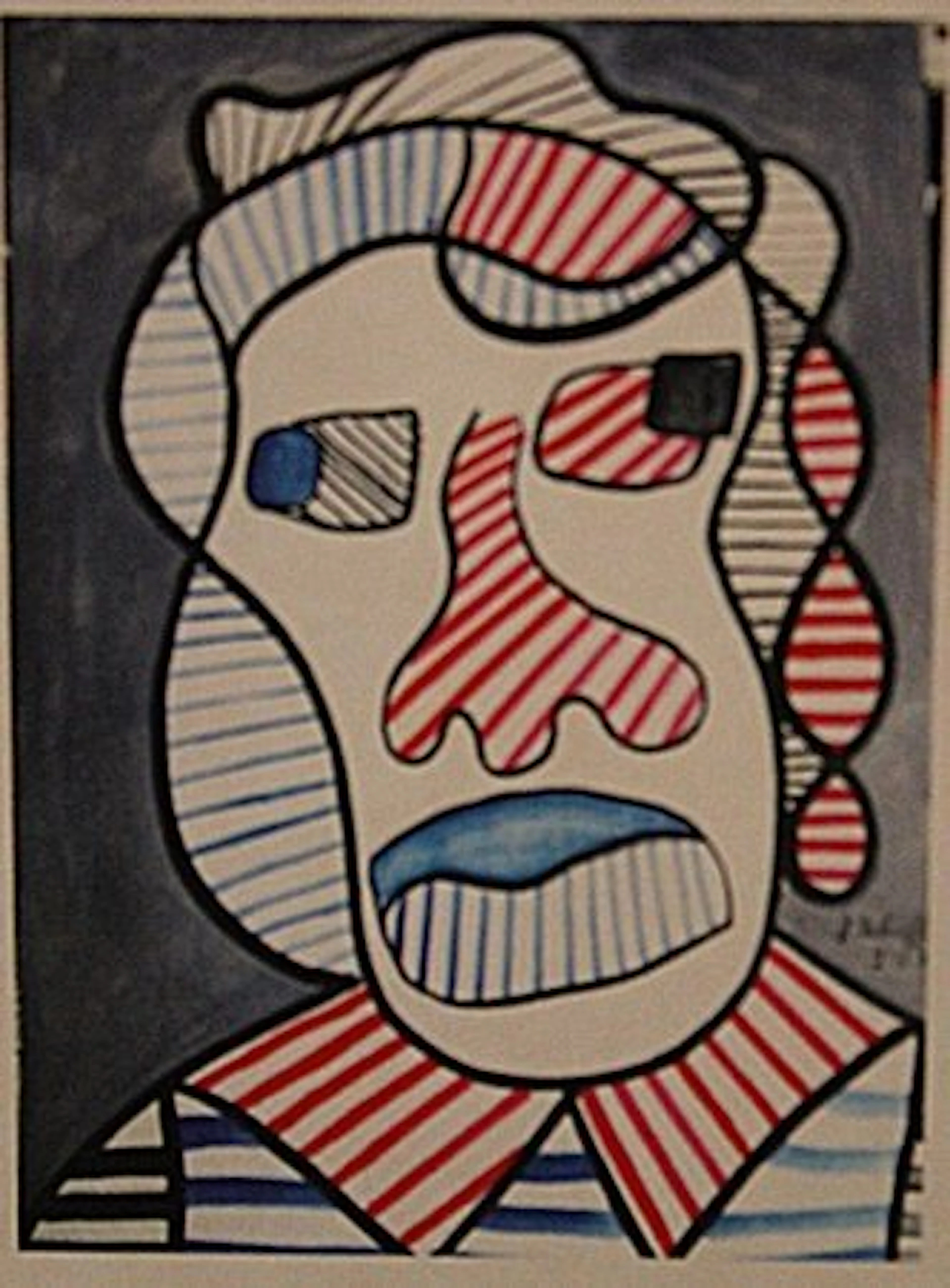 Jean DuBuffet - Woman Head