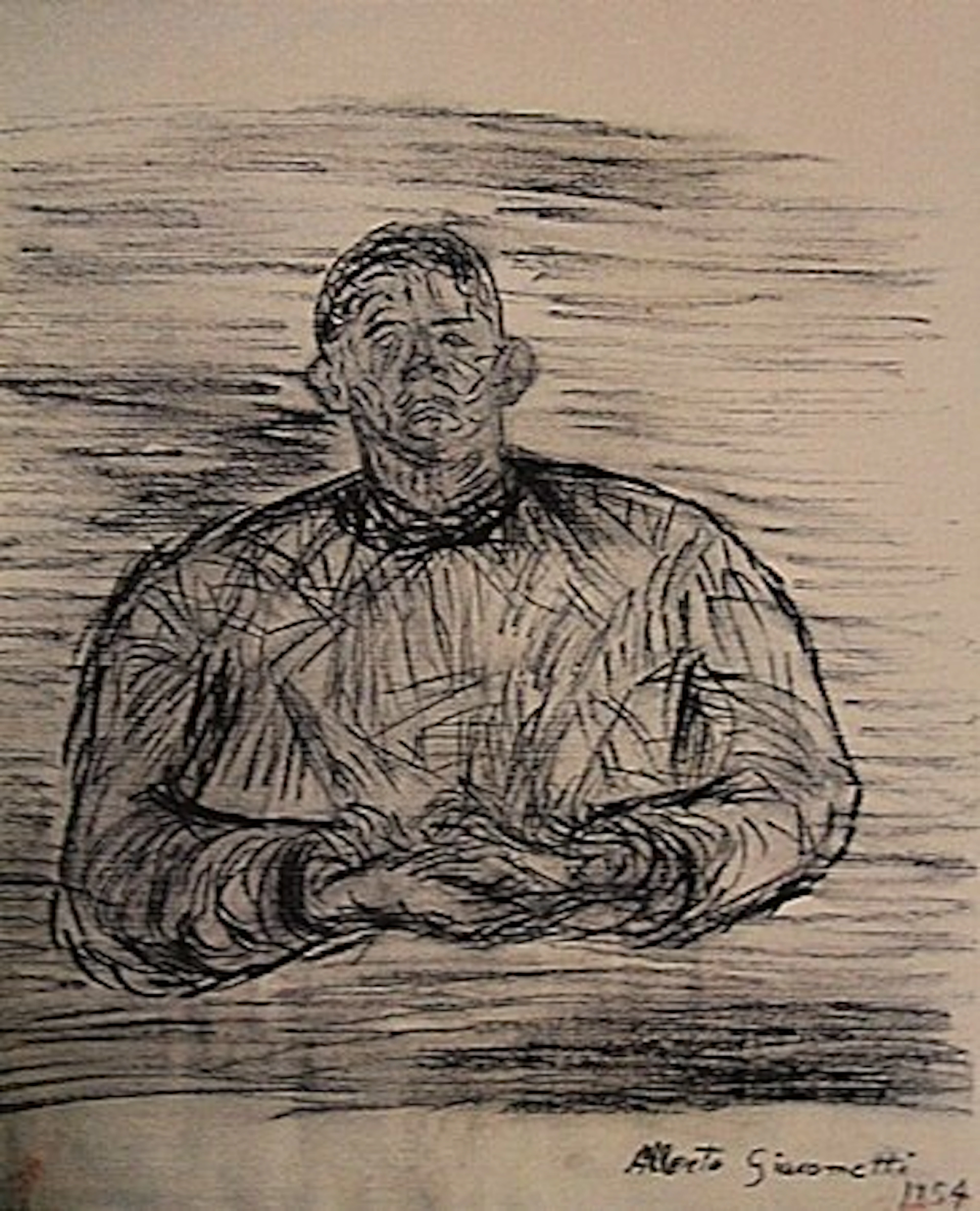 Alberto Giacometti - Portrait Of A Man