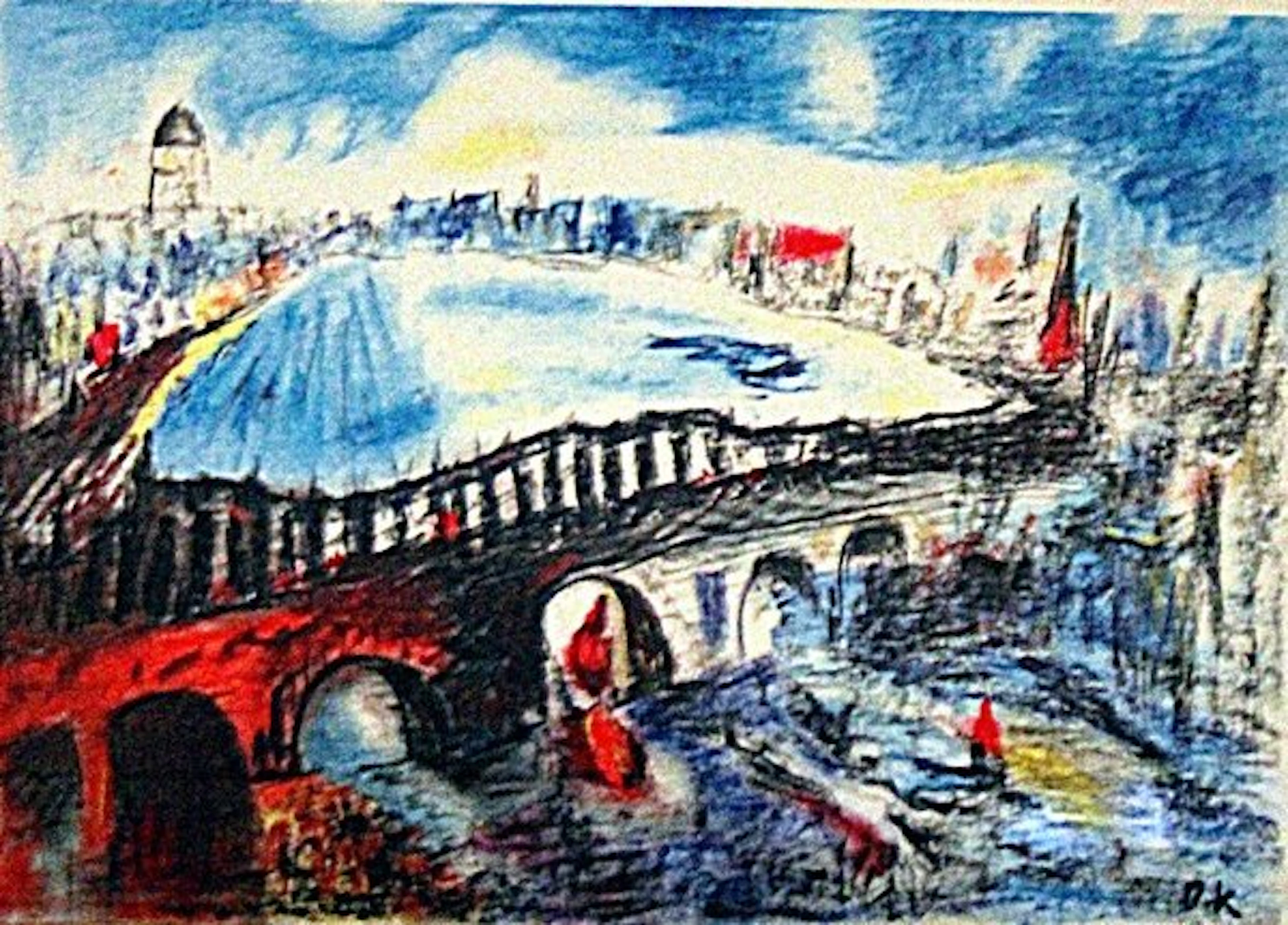 Oskar Kokoschka - The Bridge
