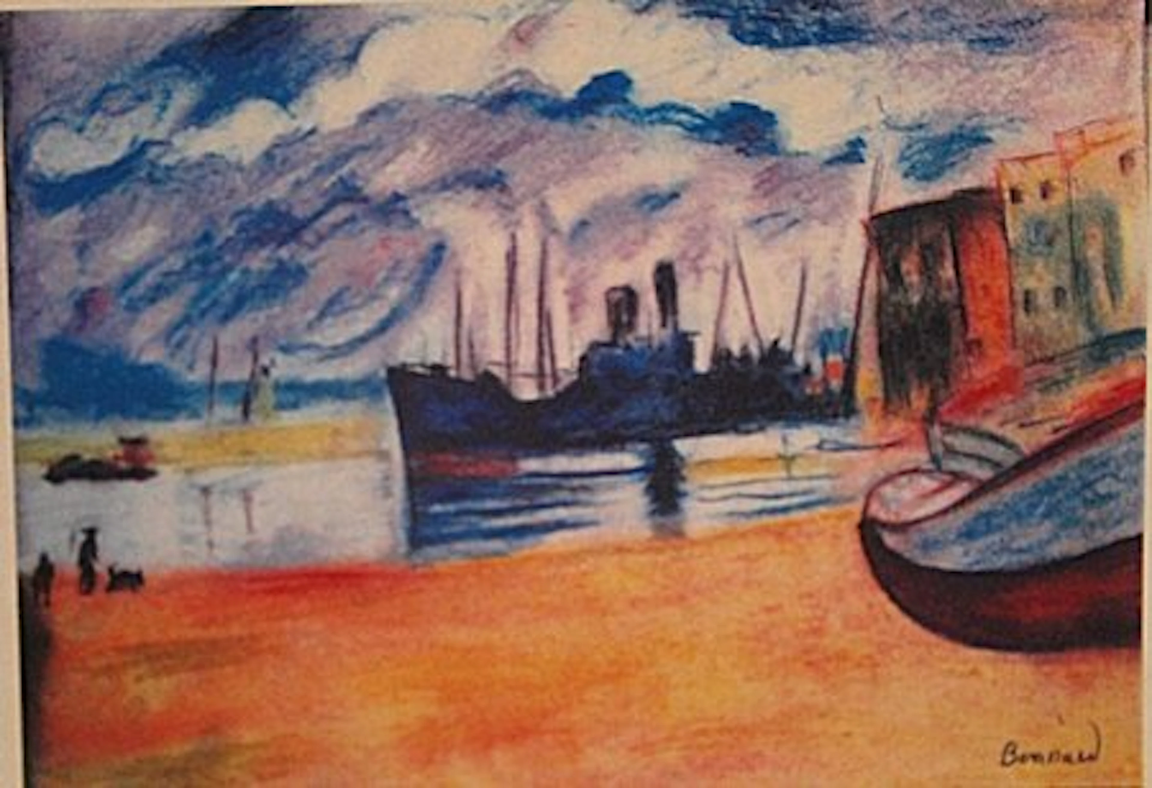 Pierre Bonnard - Blue Boat