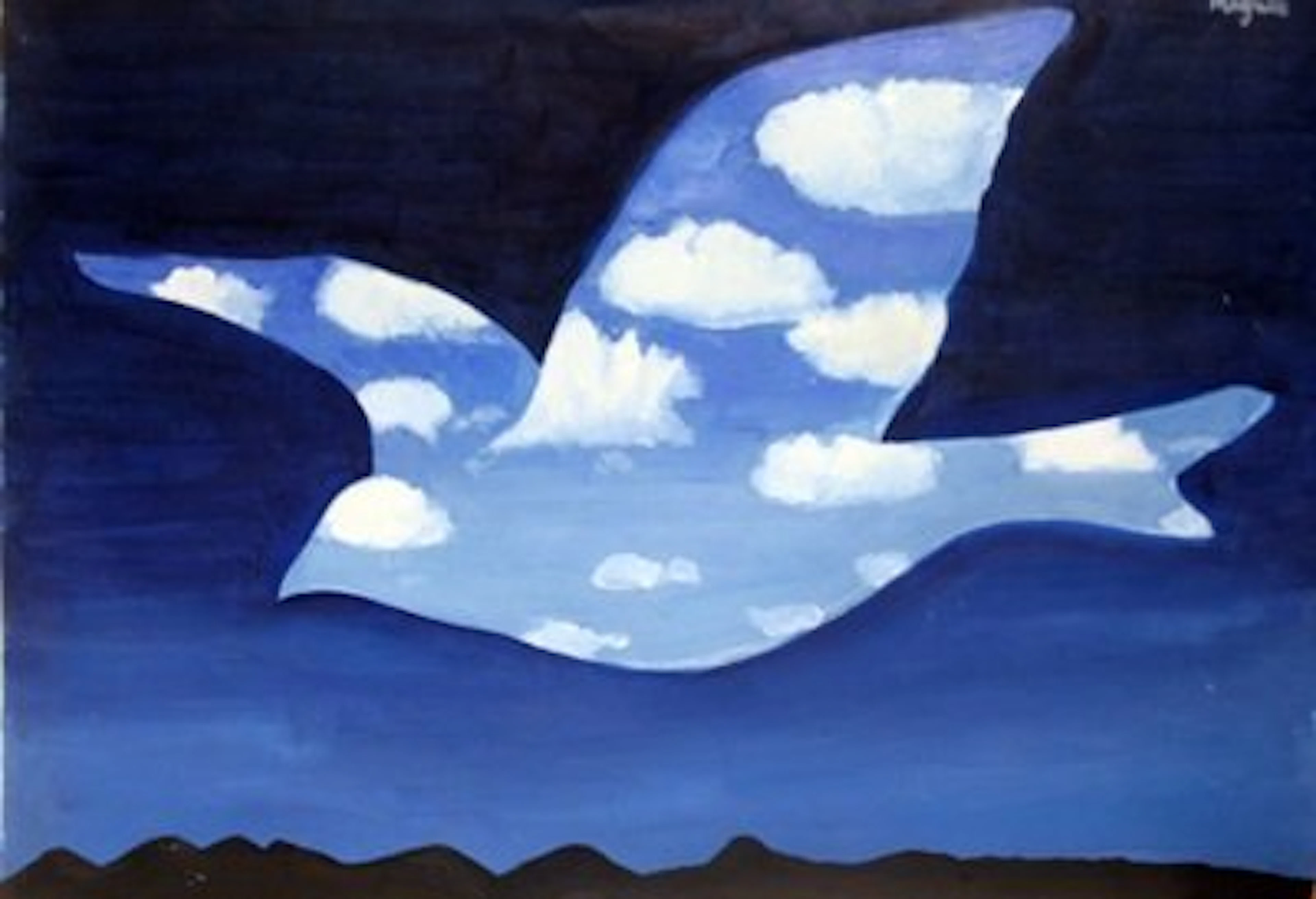 Signed Rene Magritte