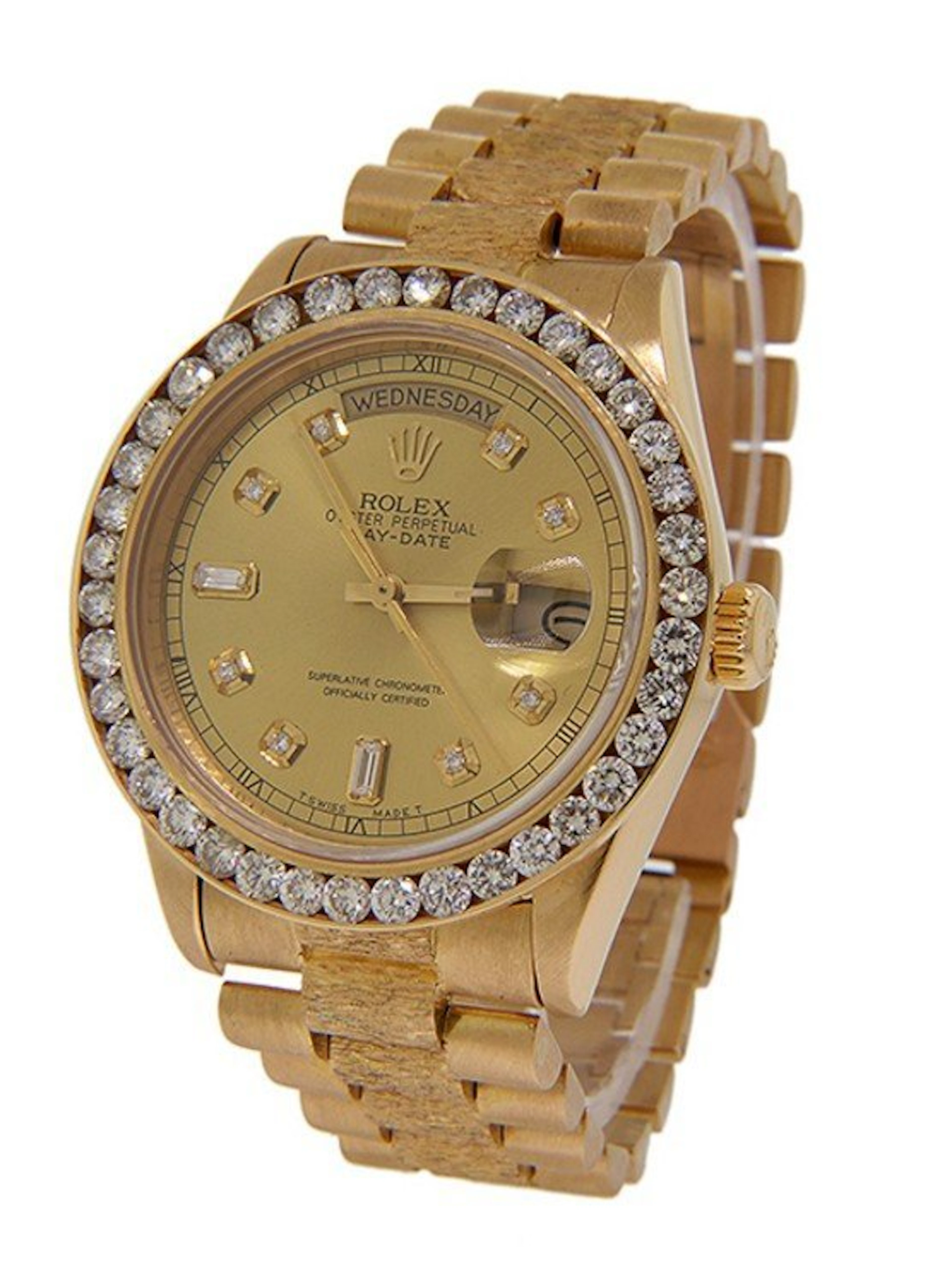 Men's 18K Gold President Day-Date Rolex Watch