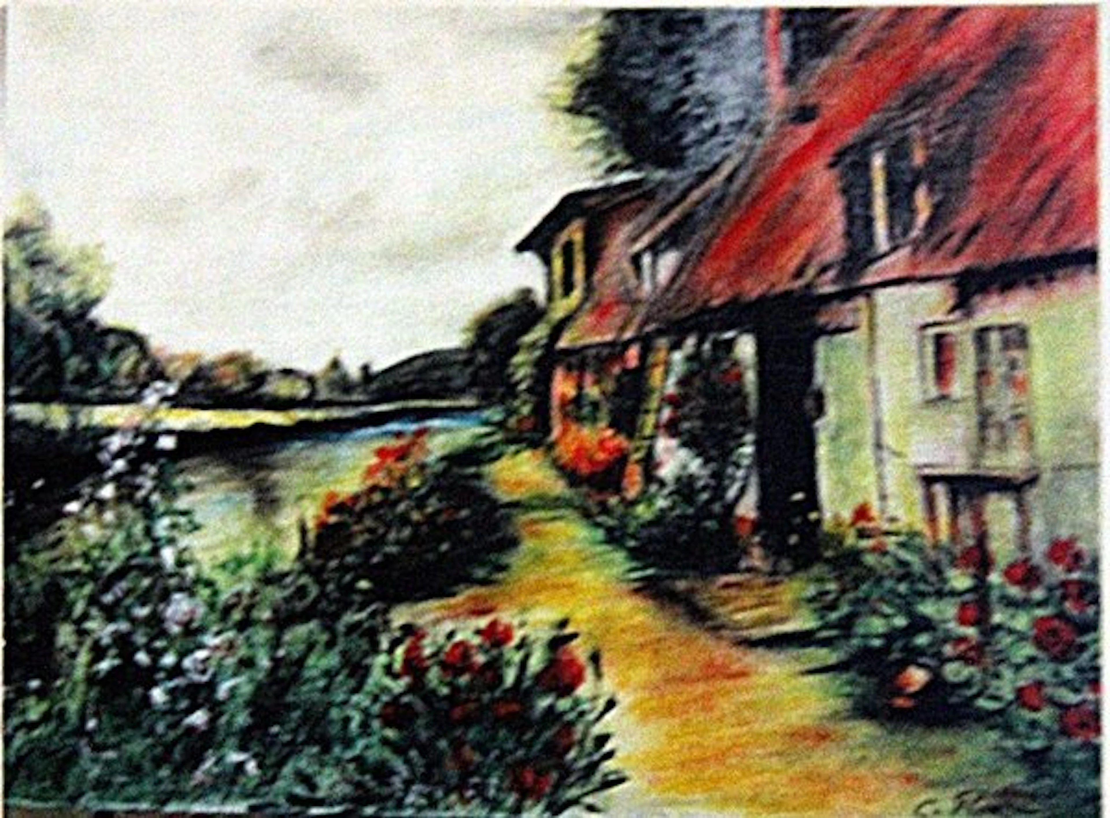 Camille Pissarro - The Red Roof