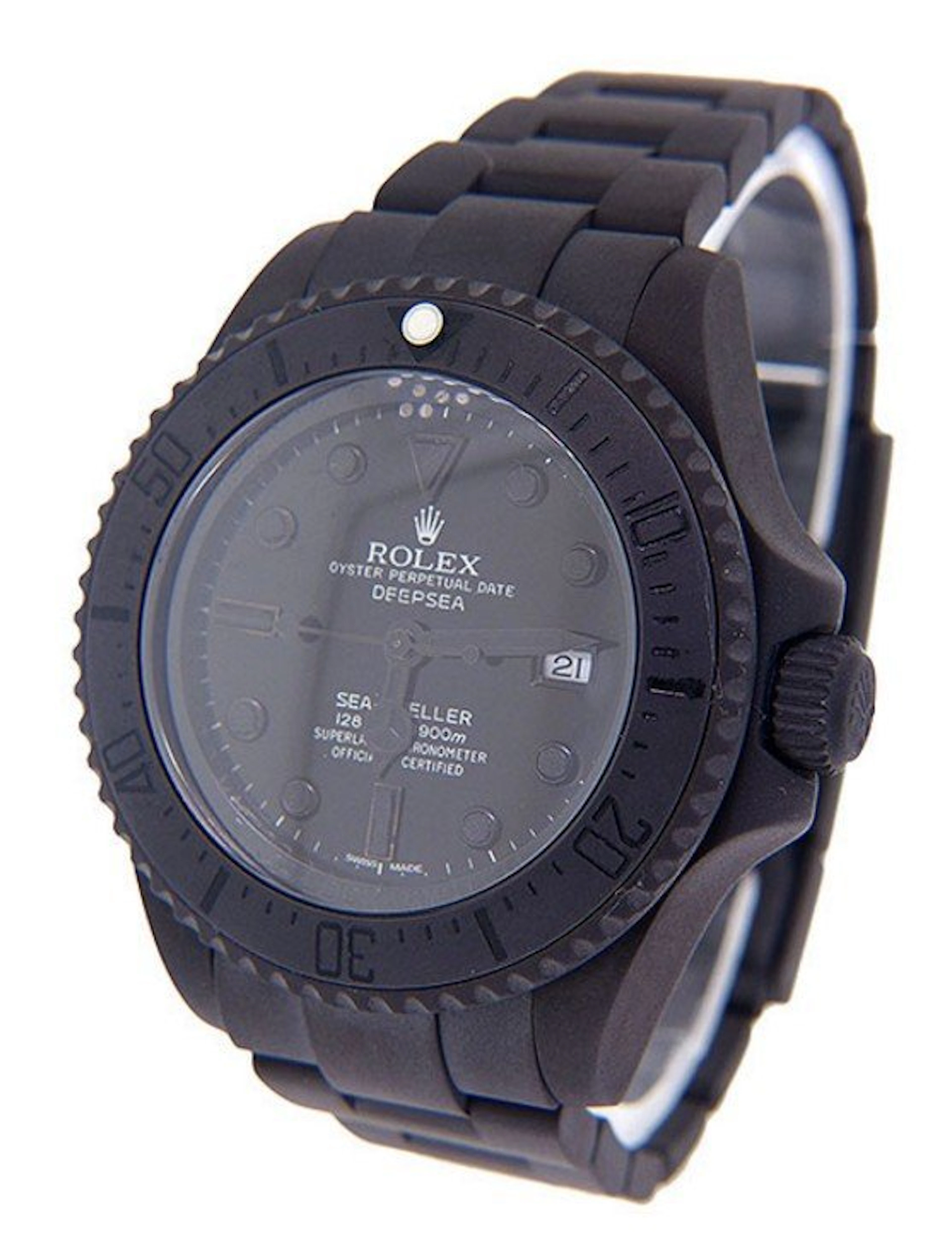Men's Custom DeepSea Rolex Watch