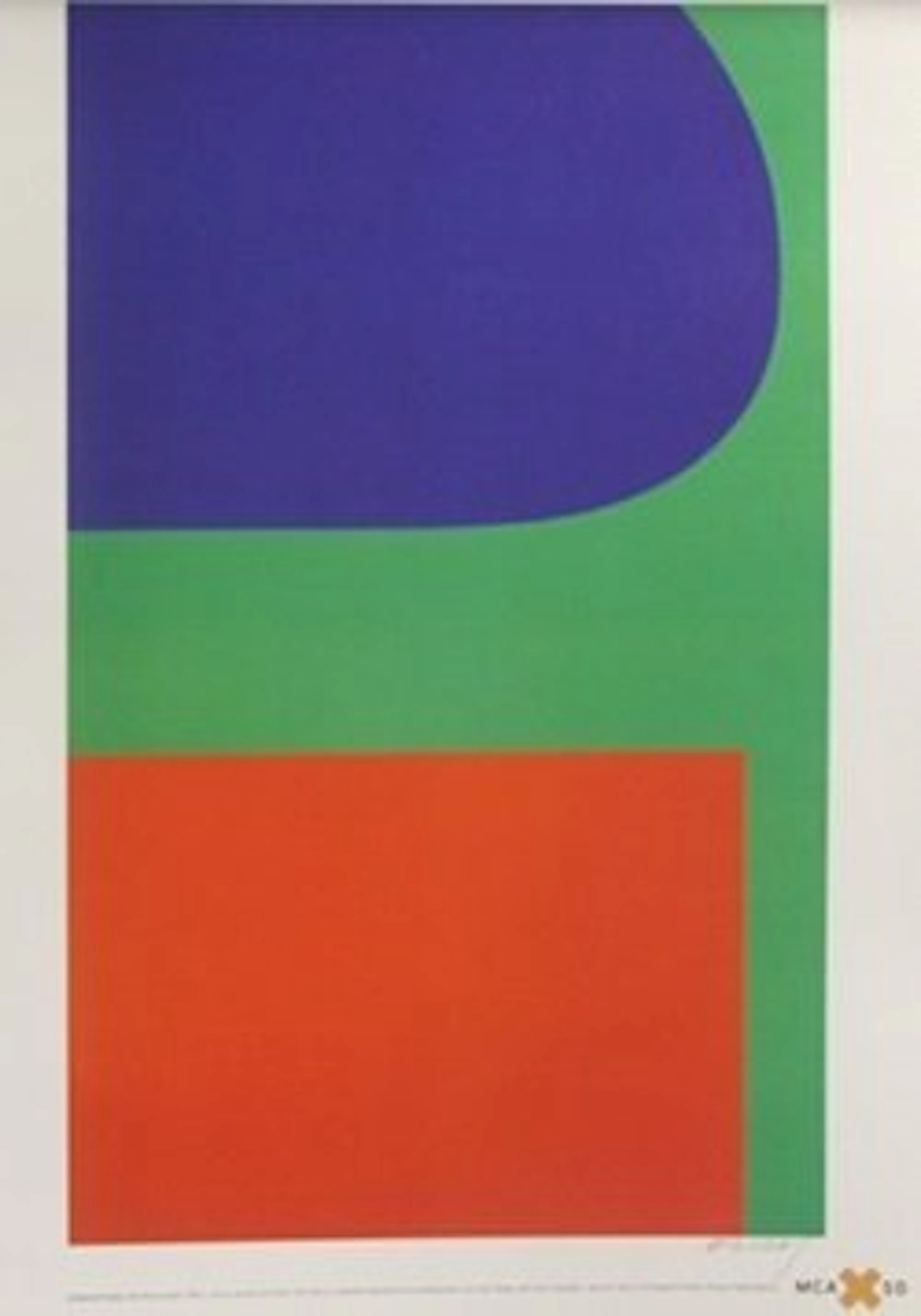 Print Red, Blue, Green 1963 - Ellsworth Kelly