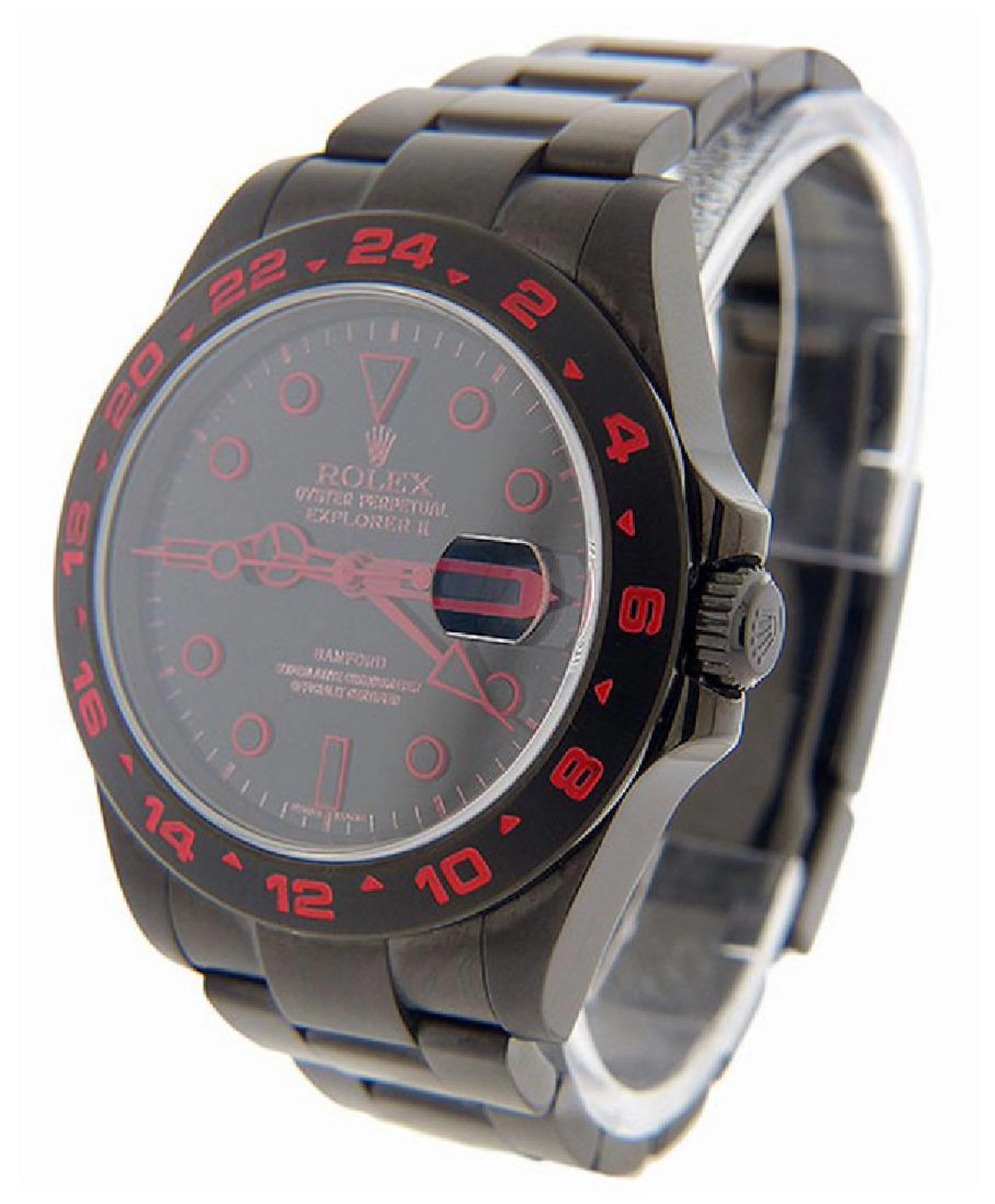 Men's Custom Explorer II PVD/DLC Rolex