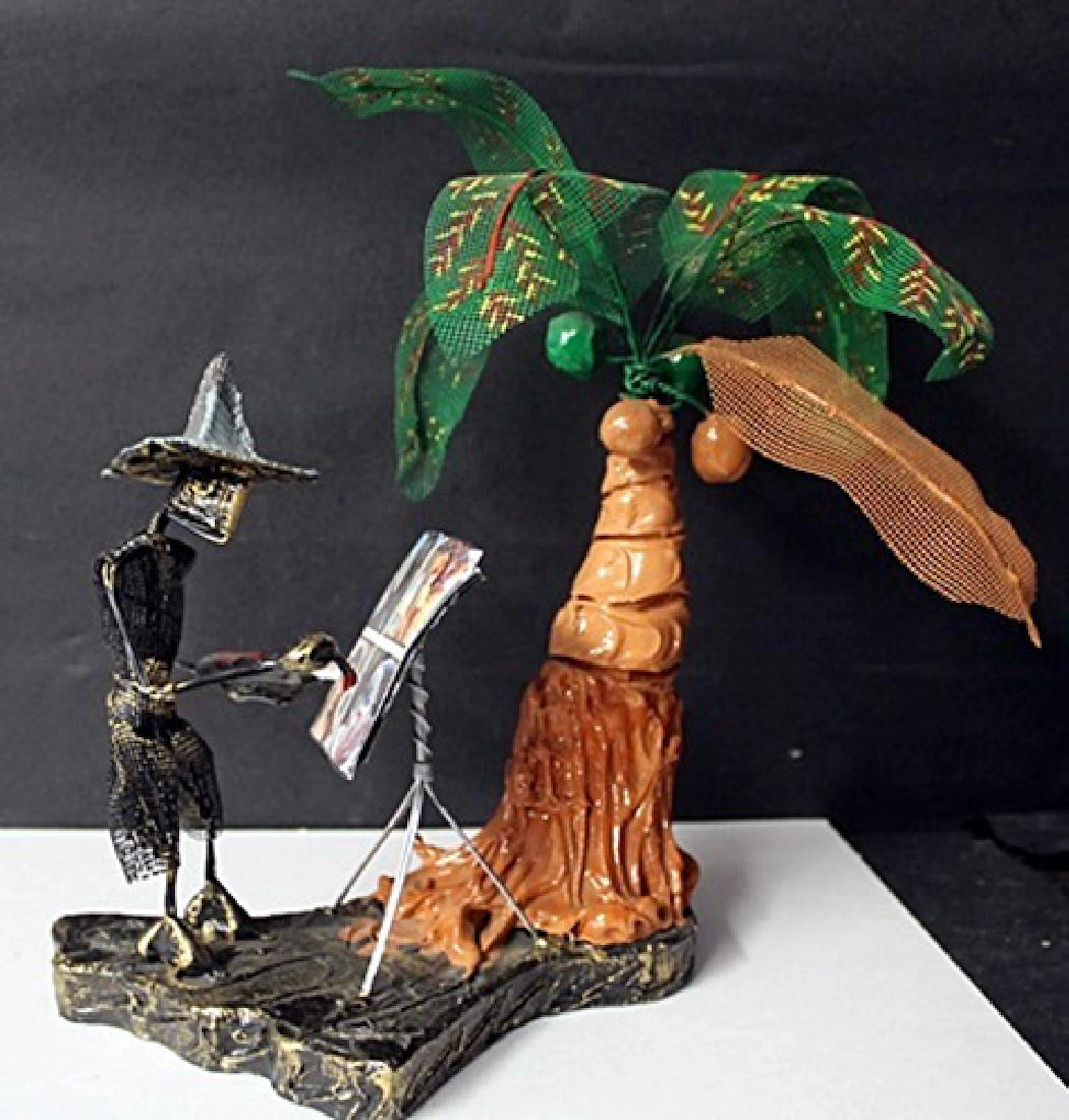 Original, Wireframe Sculpture After Berinus T. ST. Ange