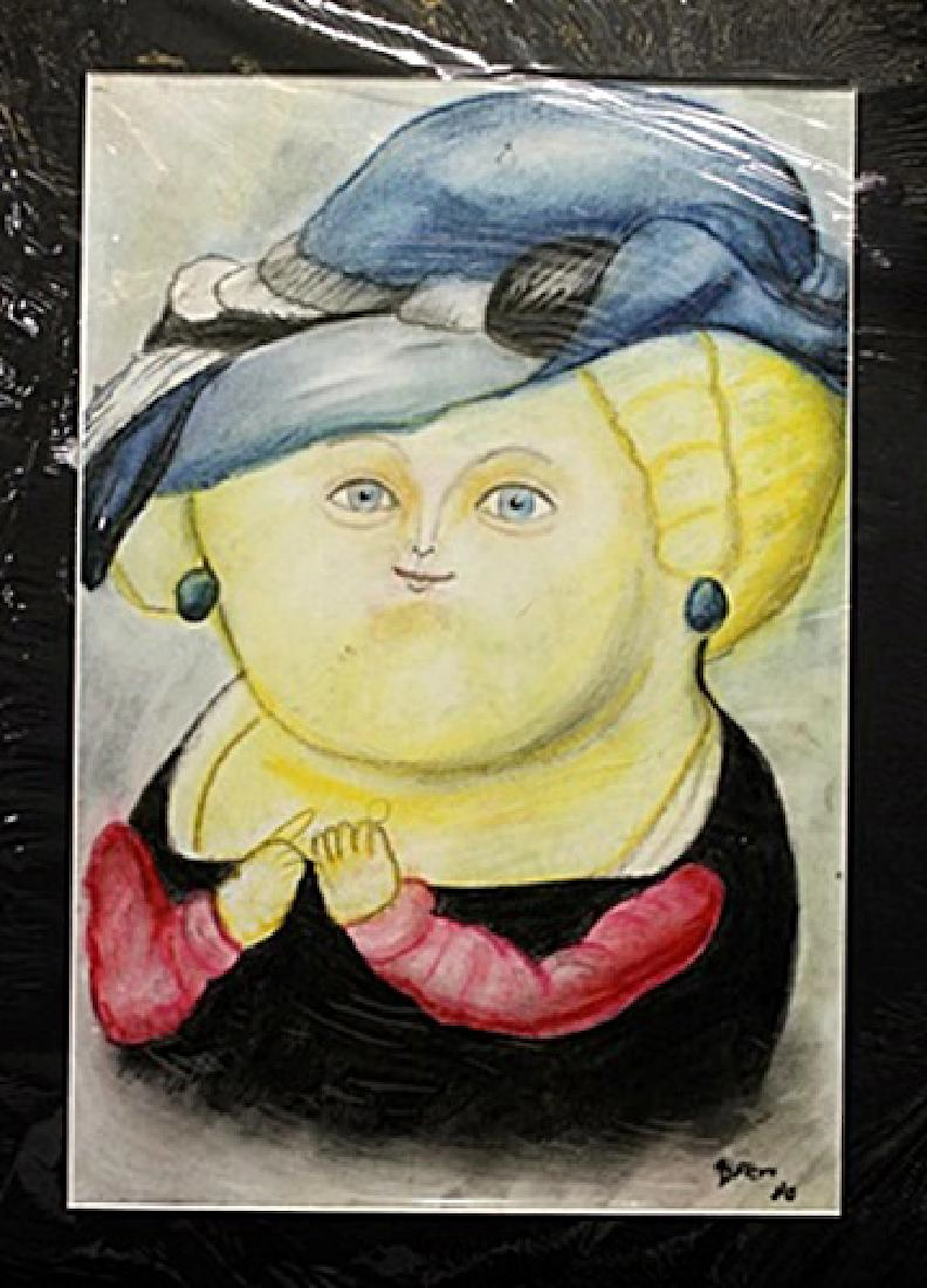 Fernando Botero - Pastel On Paper