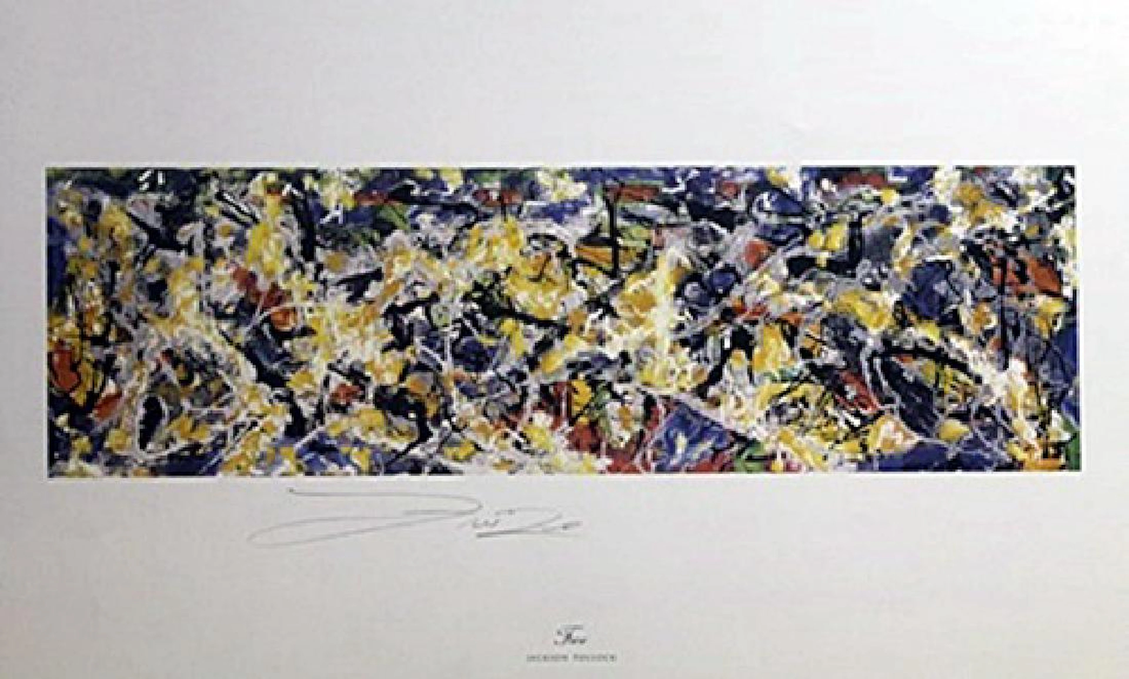 Print "Frieze" Jackson Pollock (190A)