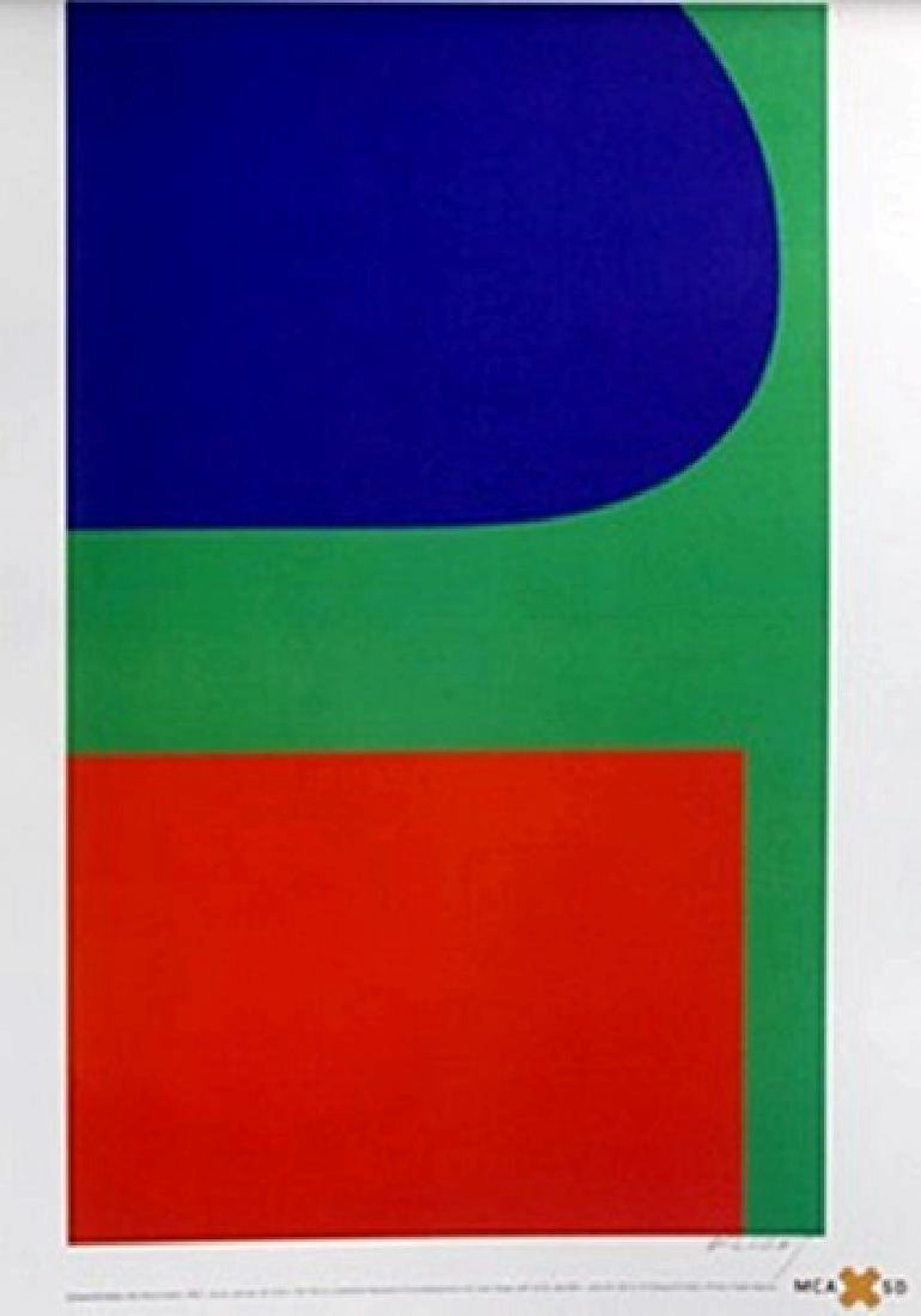 Print Red, Blue, Green 1963 - Ellsworth Kelly