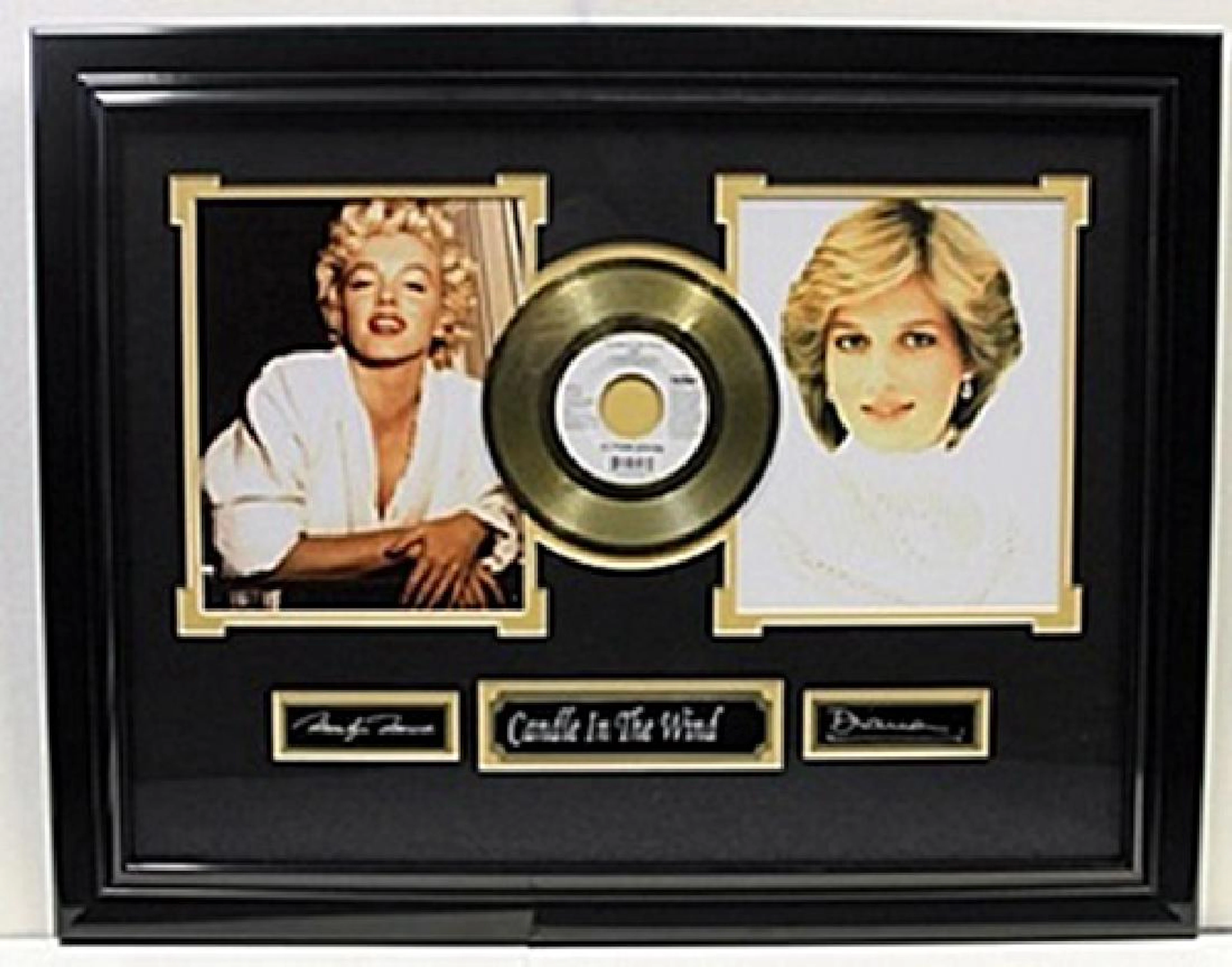 Candle in the Wind - Gold Plated Record - Memorabilia