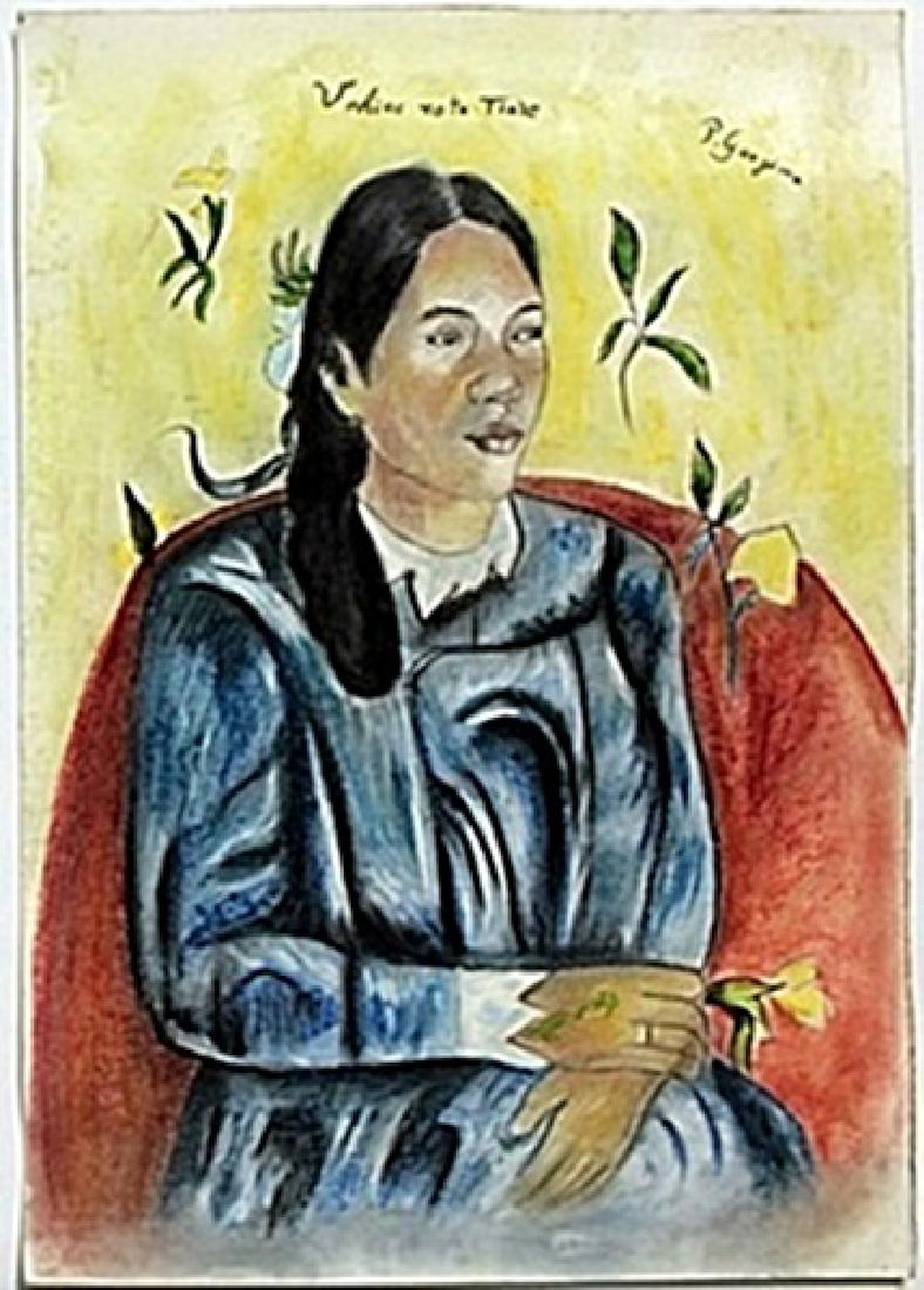 Pastel on Paper - Paul Gauguin