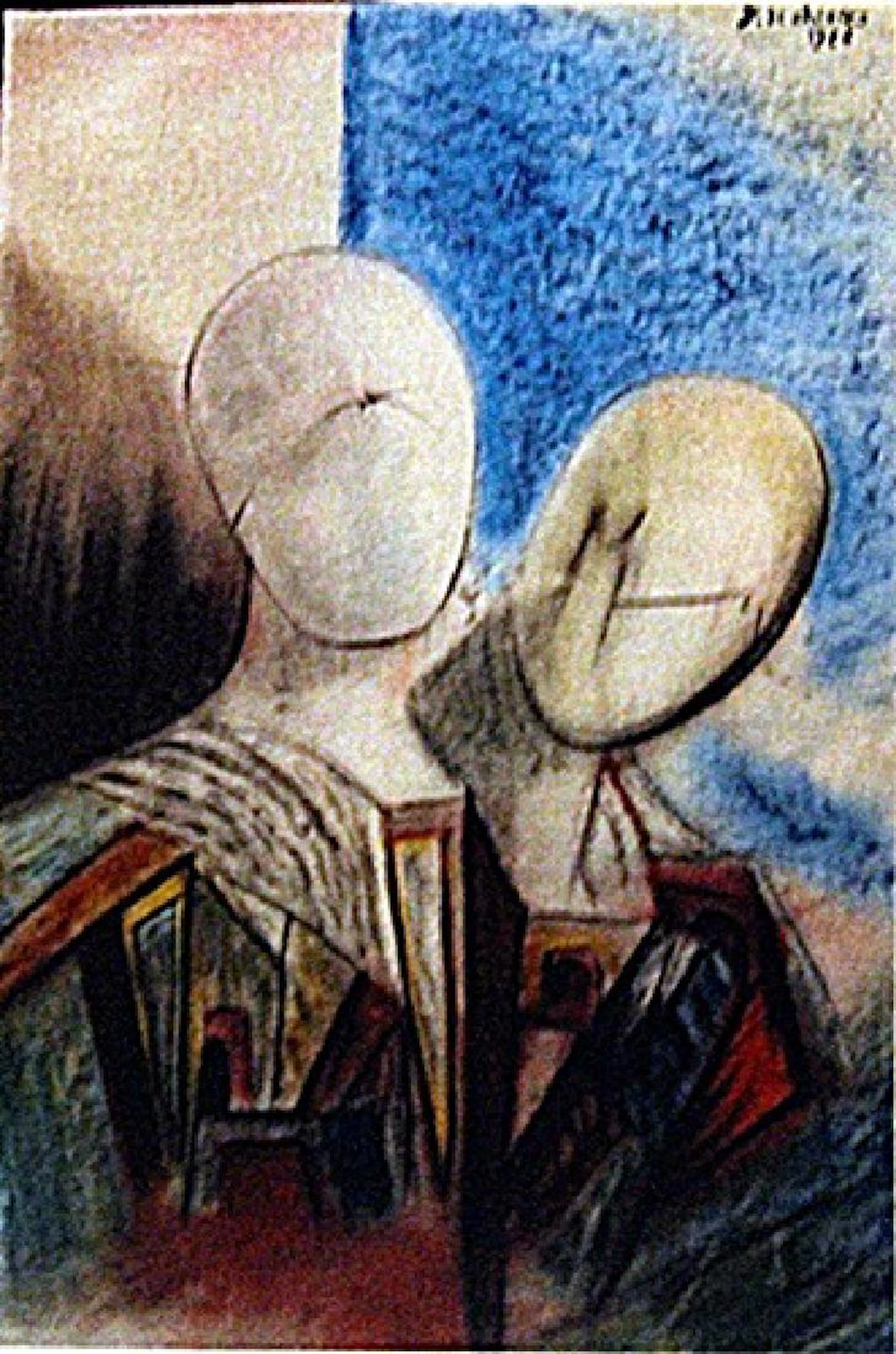 Giorgio De Chirico - The Lovers