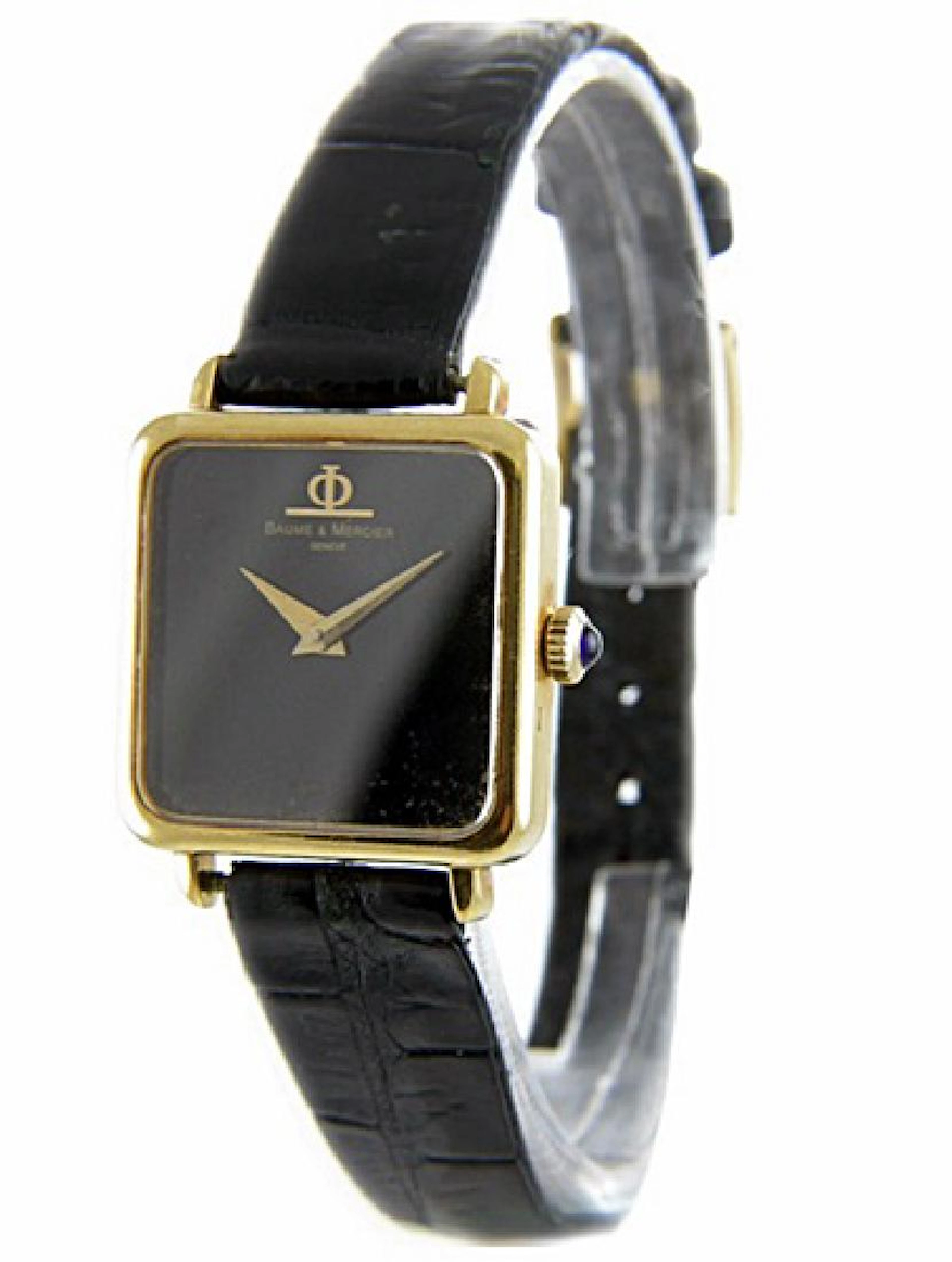 Unisex 18K Gold Baume & Mercier Watch