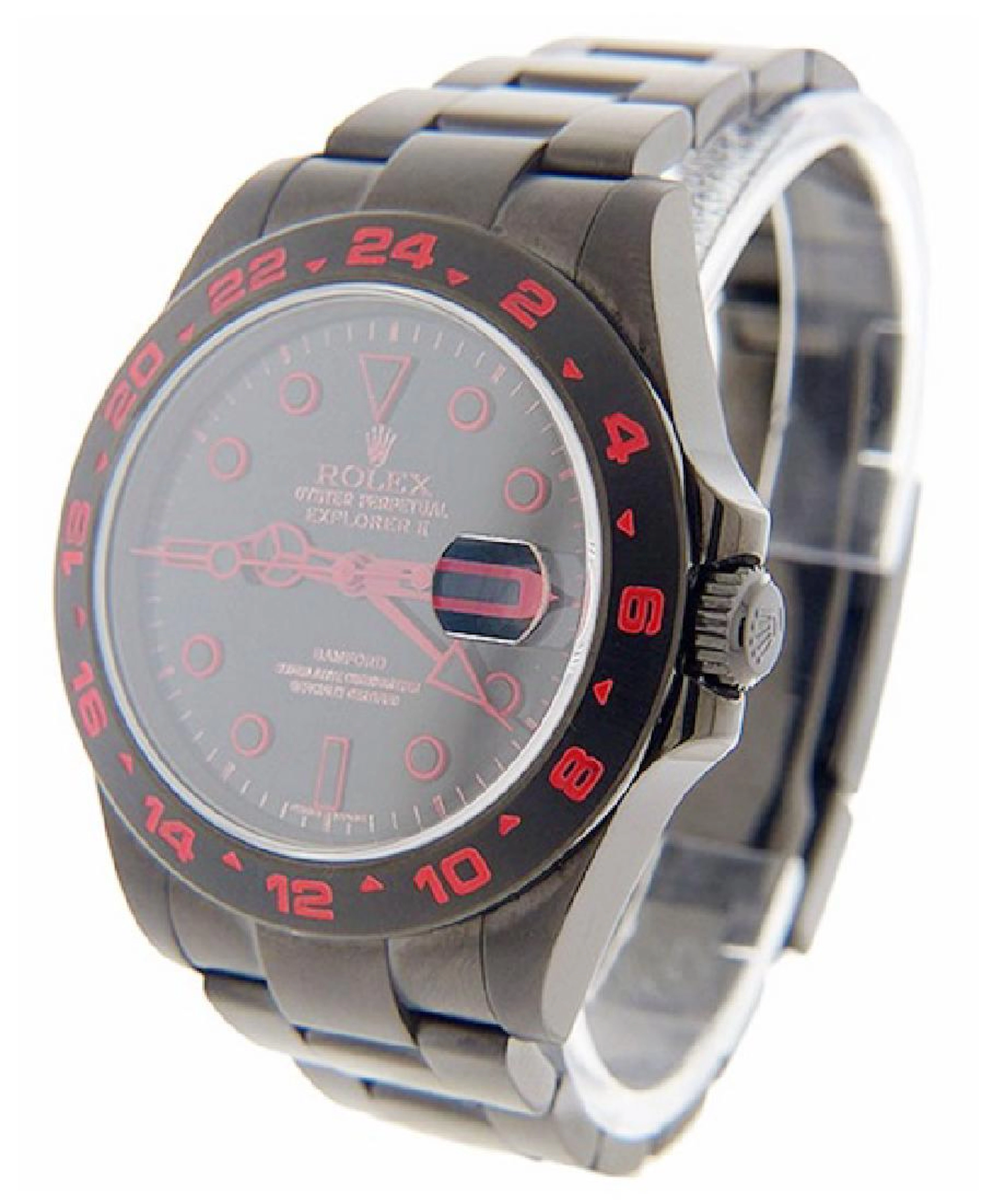 Men's Custom Explorer II PVD/DLC Rolex