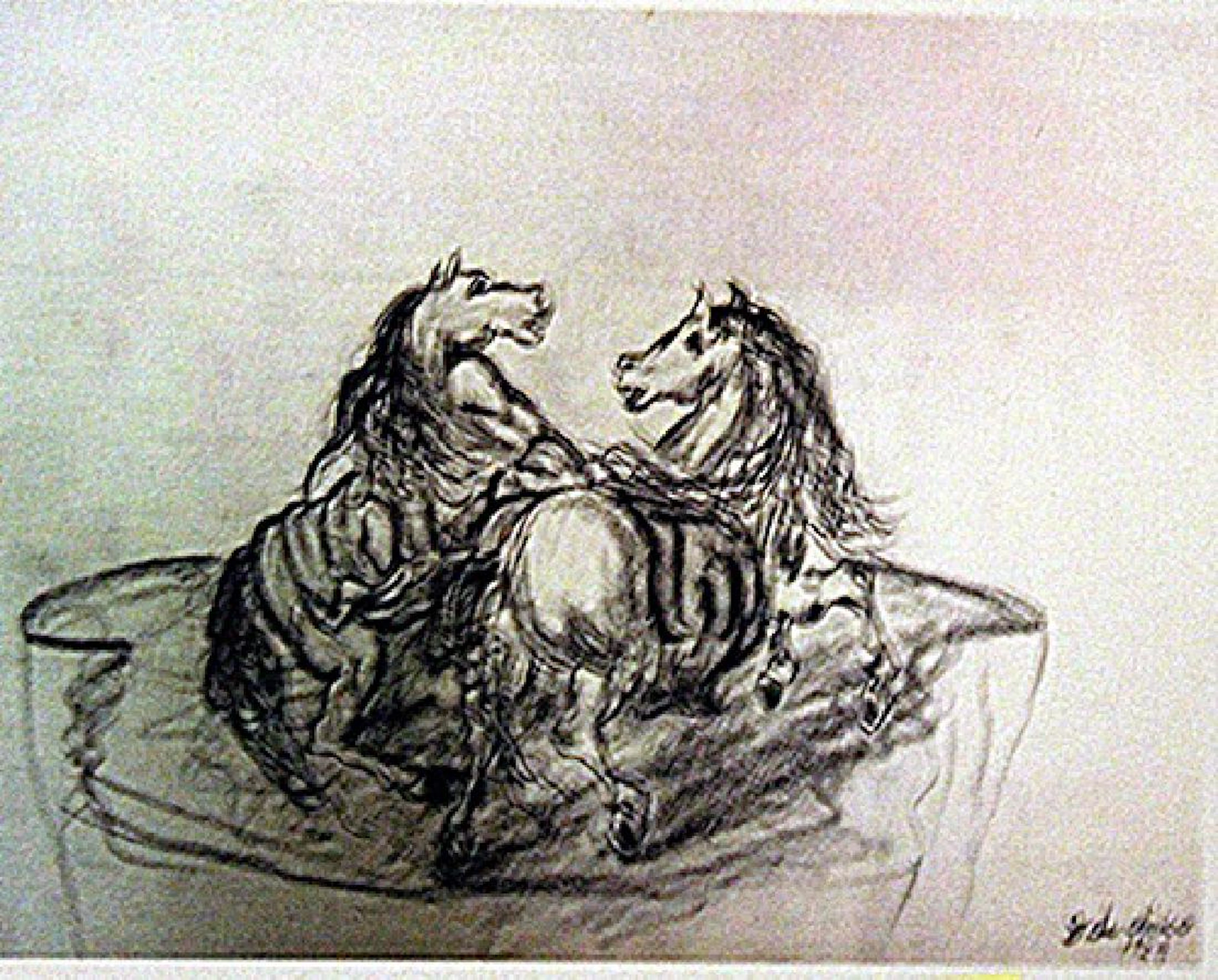 Giorgio De Chirico - Two Horses