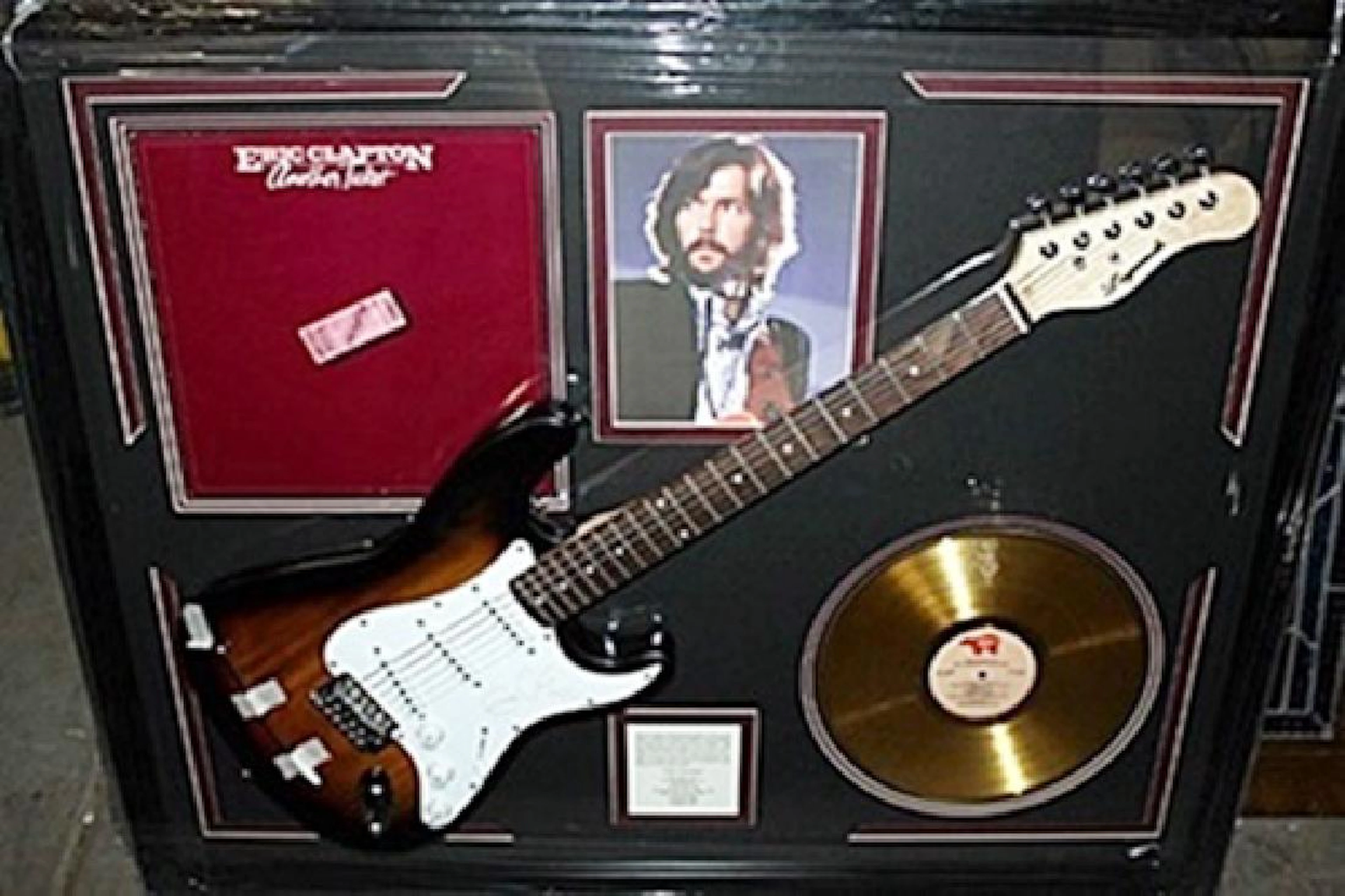 Eric Clapton Signed Guitar & Memorabilia