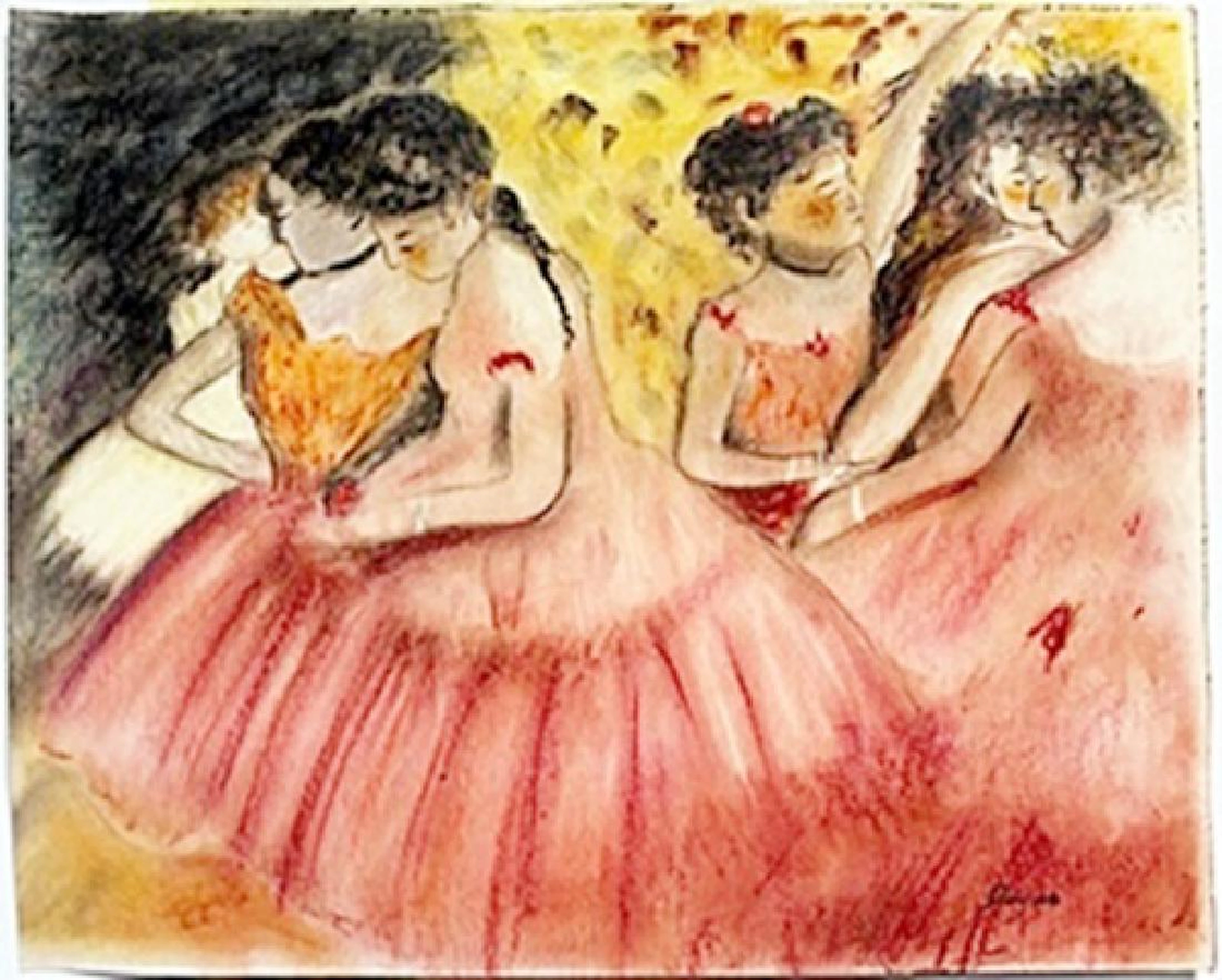 Pastel Drawing on Paper - Edgar Degas