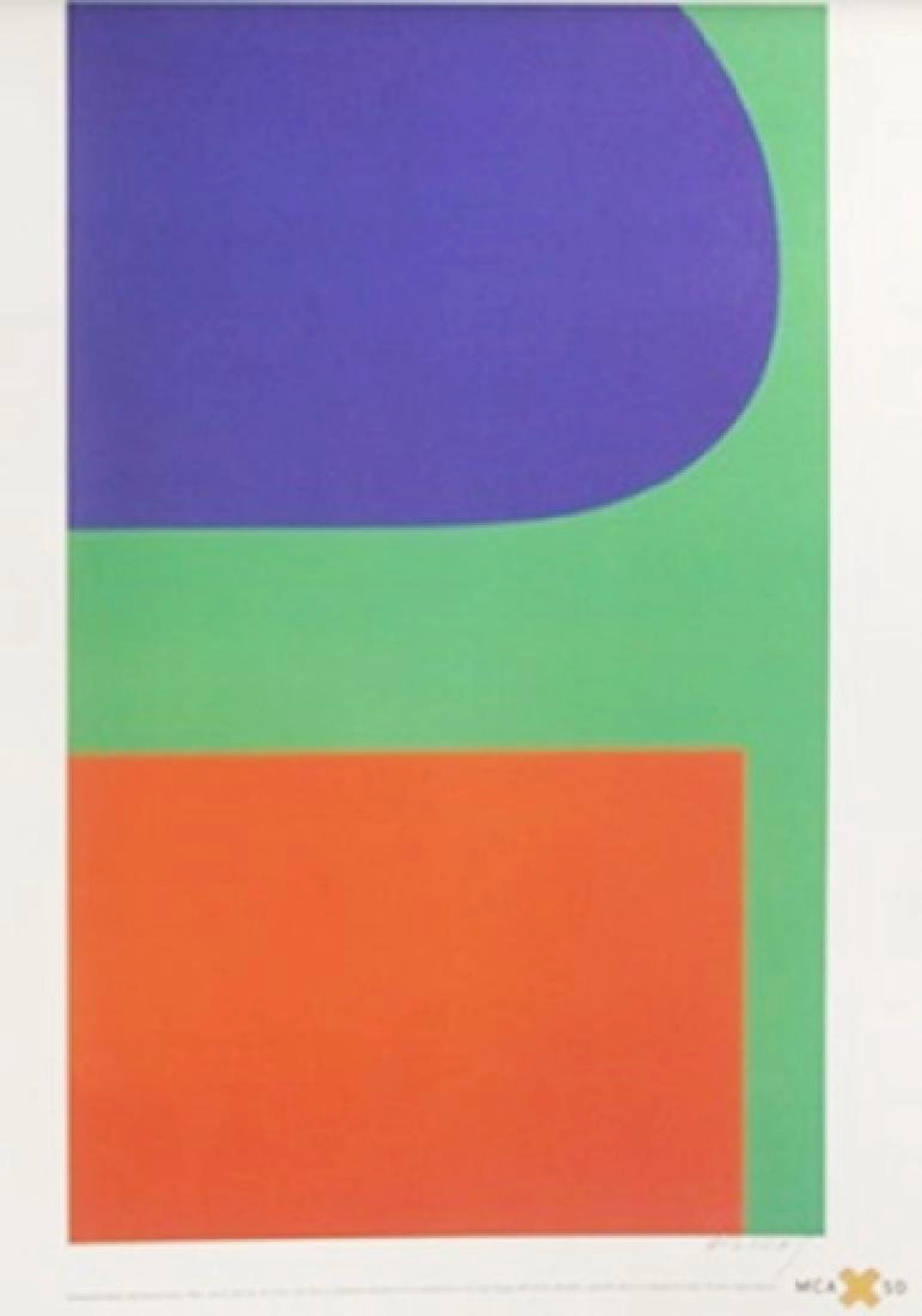 Print Red, Blue, Green 1963 - Ellsworth Kelly