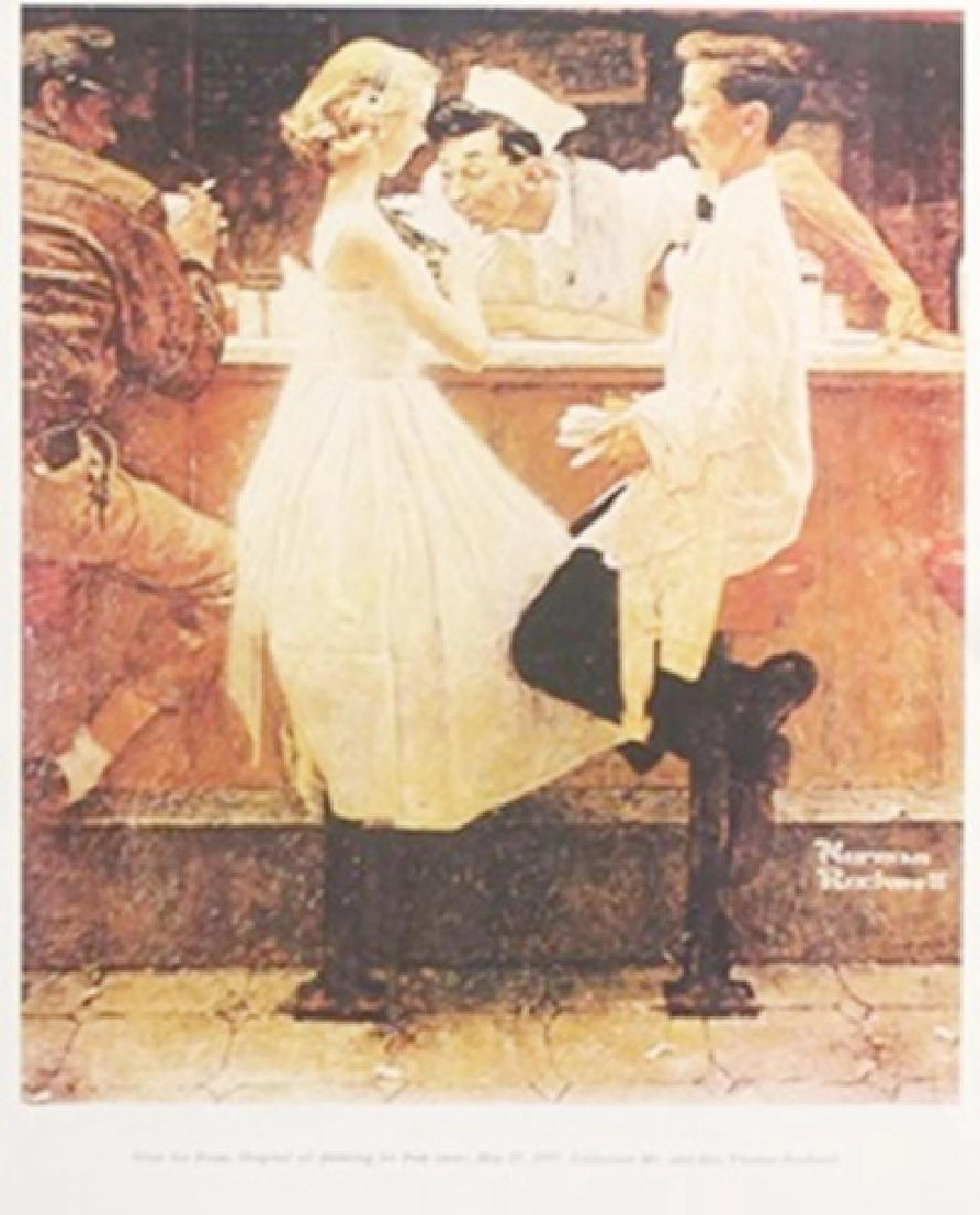 Print - After the Prom - Norman Rockwell