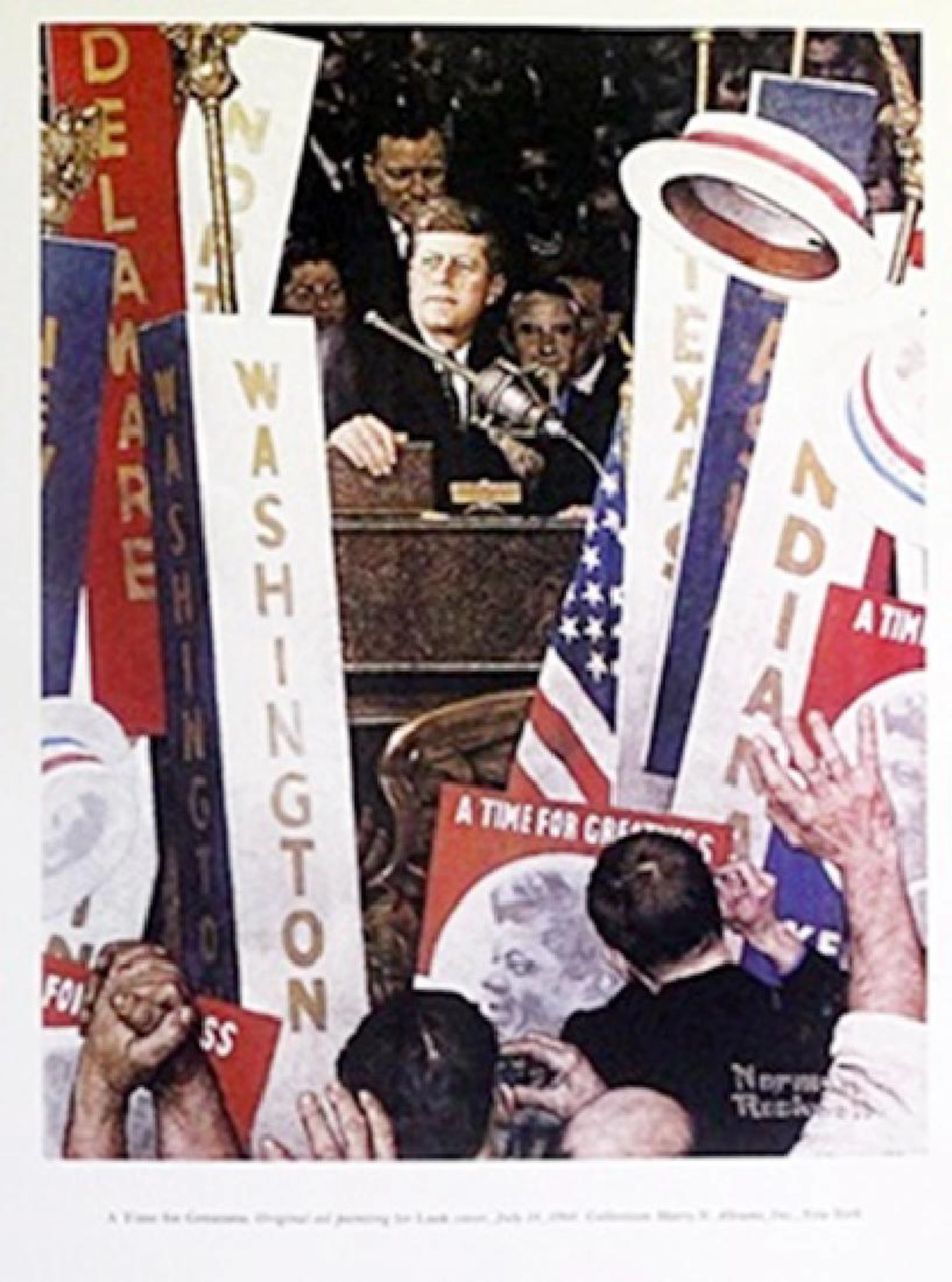 Print - A Time for Greatness - Norman Rockwell