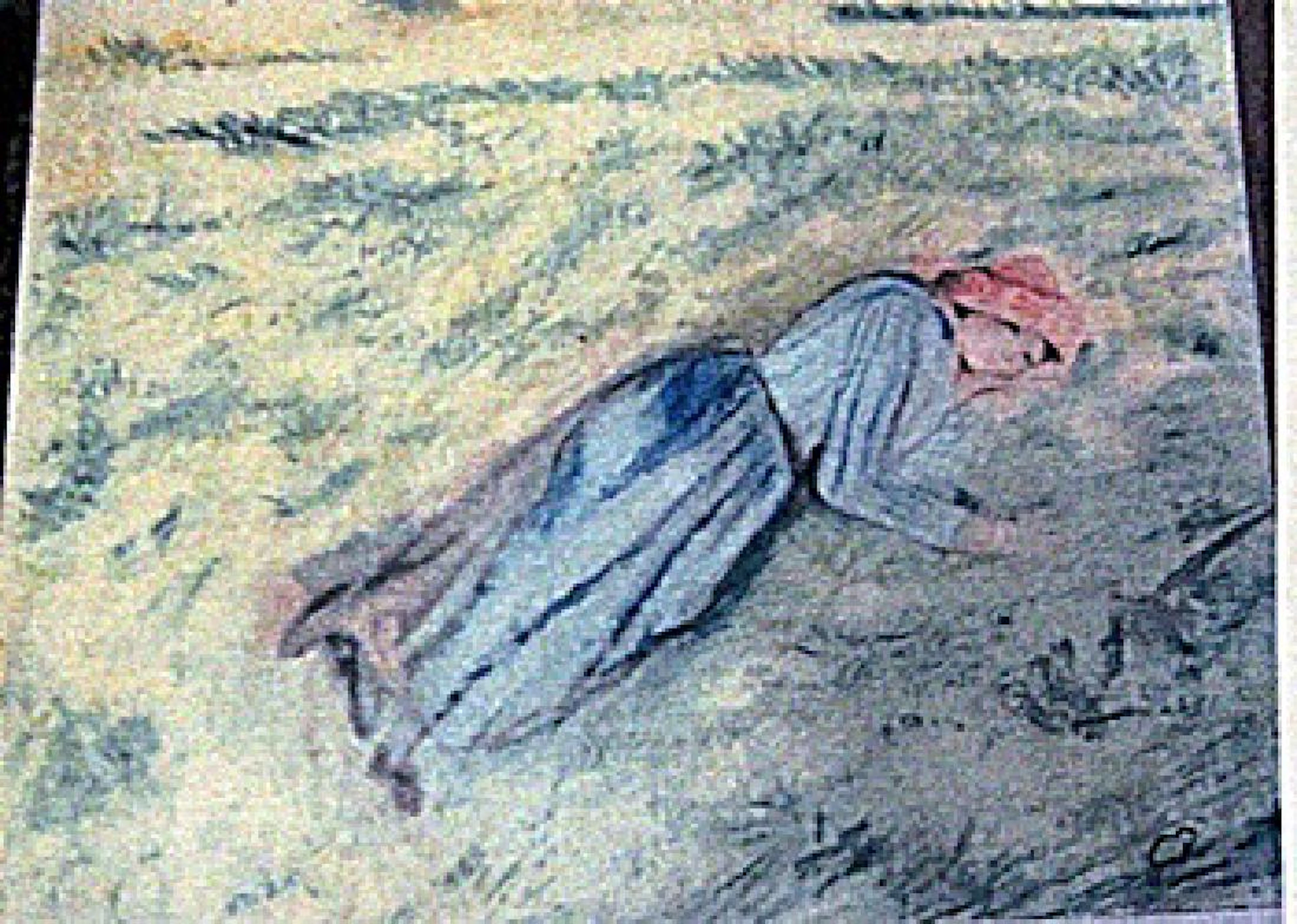 Camille Pissarro - Woman Sleeping