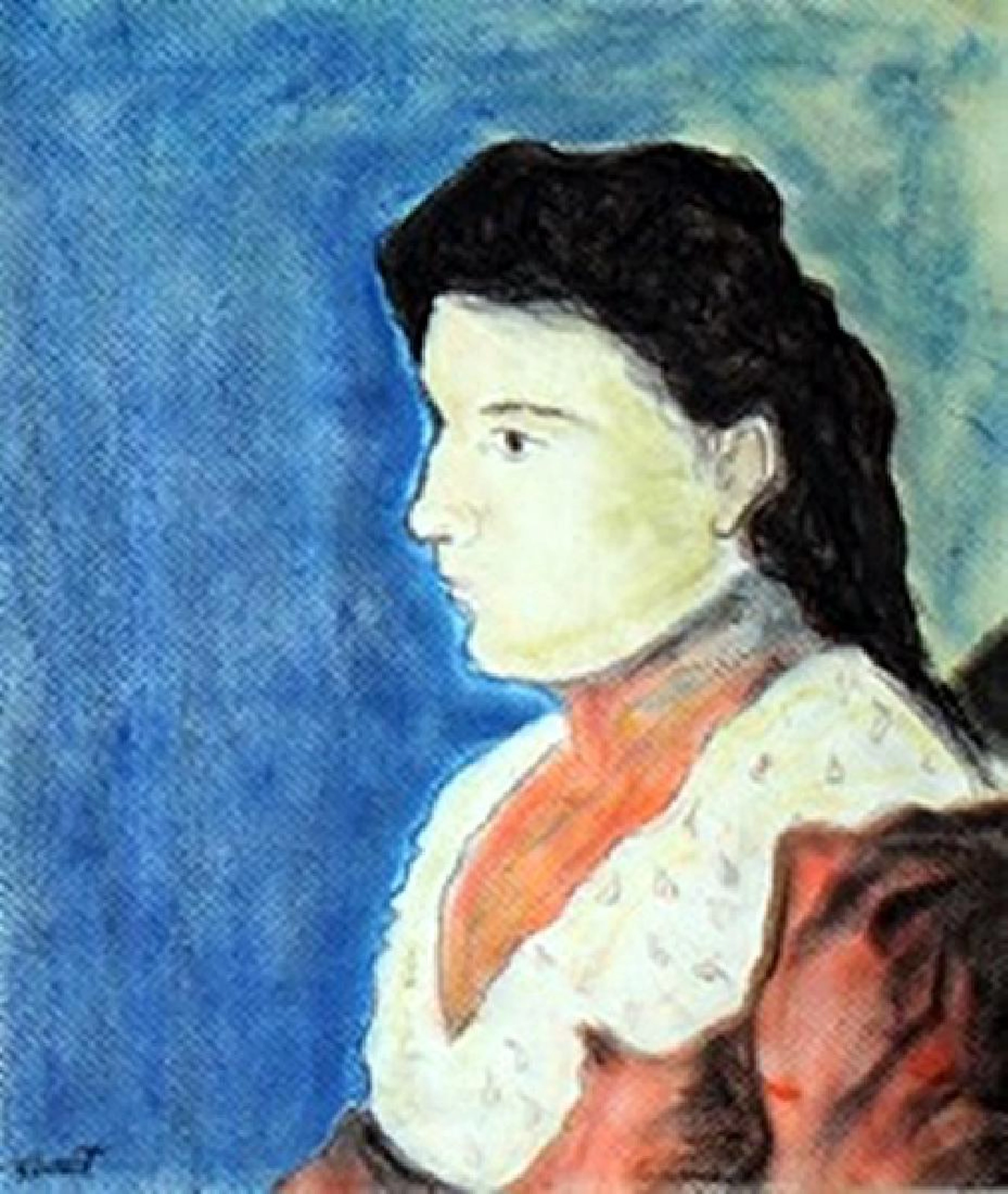 Portrait Of Valerie - Edouard Manet - Pastel On Paper