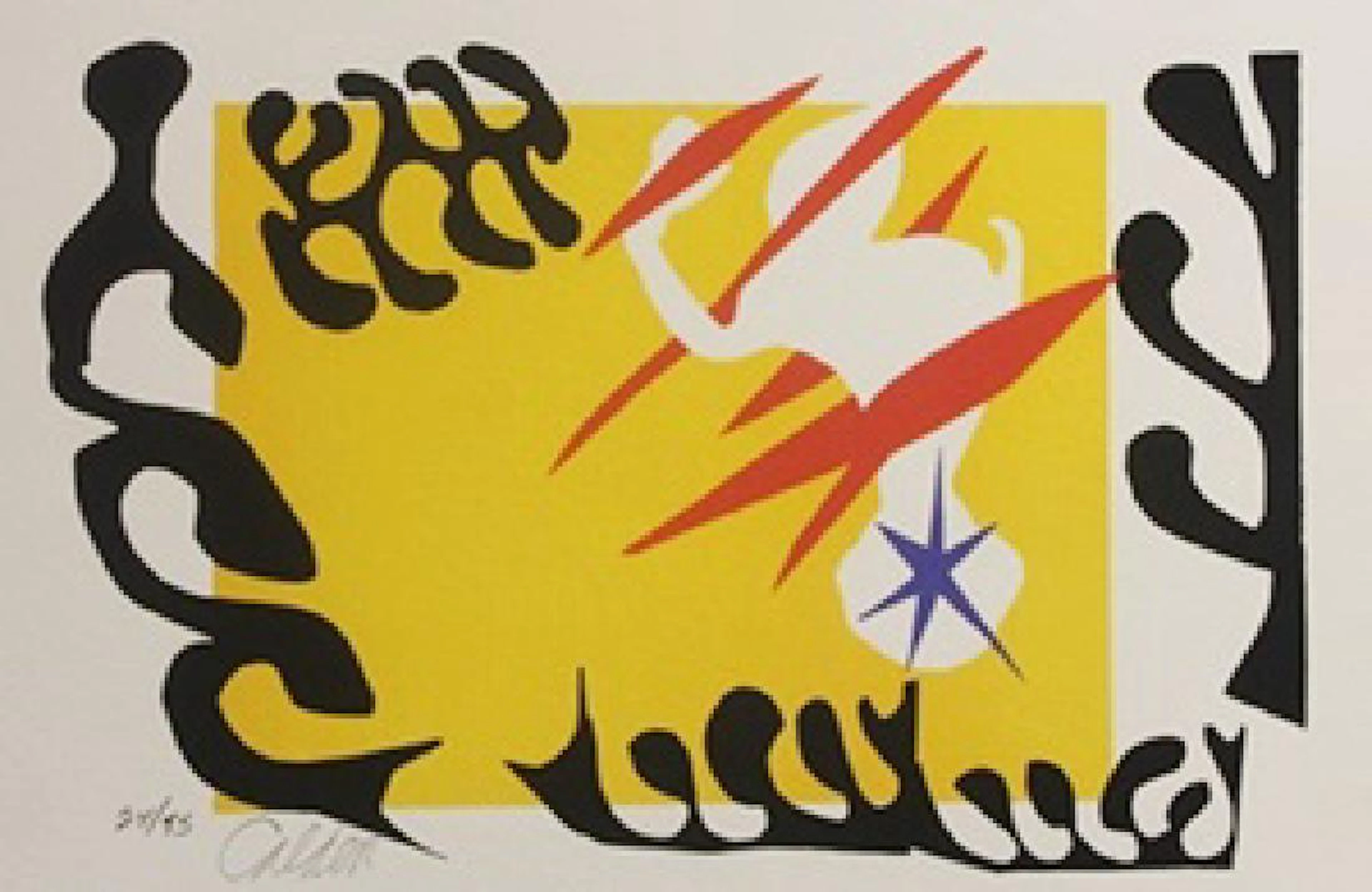 Lithograph Alexander Calder (350A)