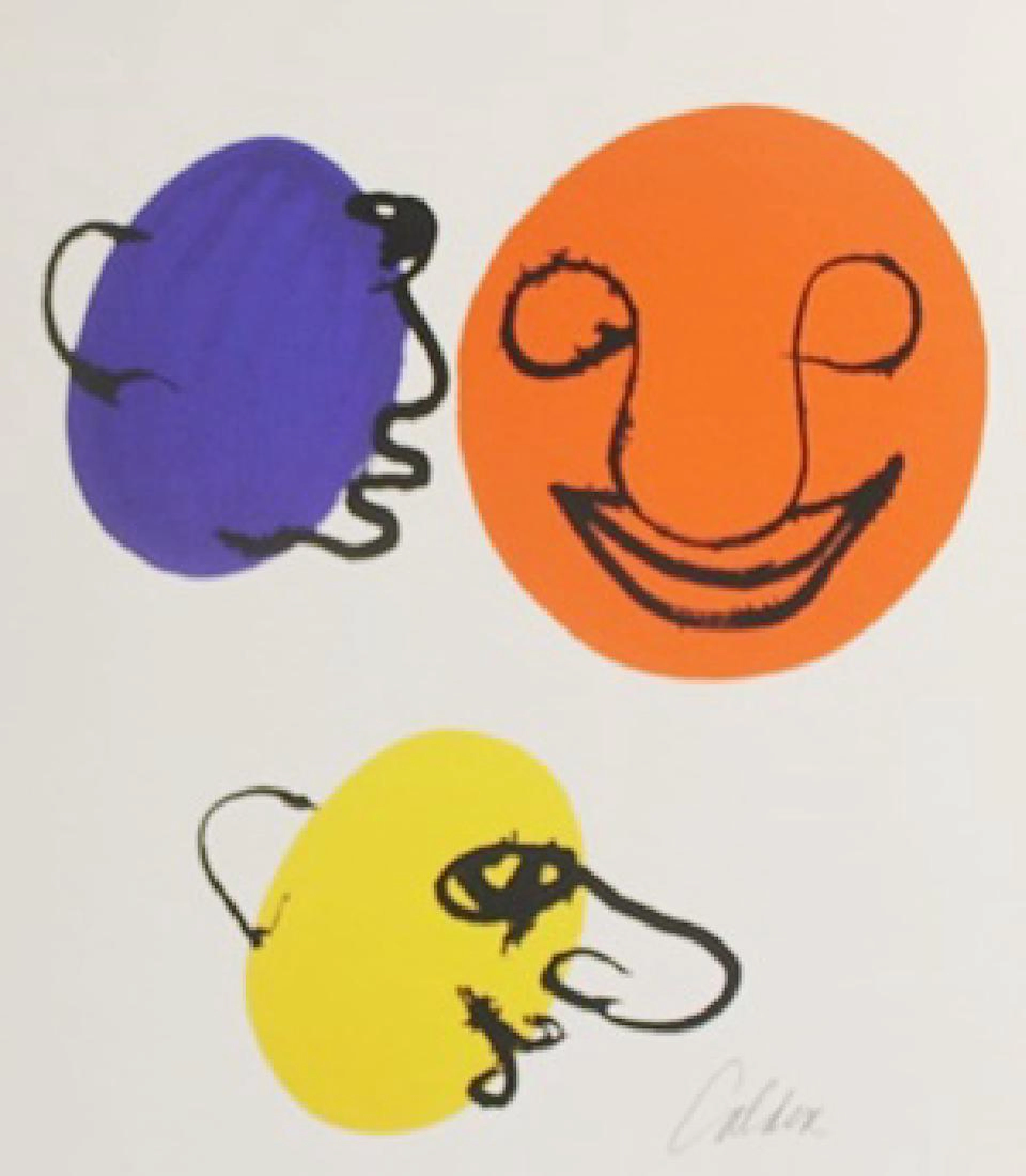 Lithograph Alexander Calder (344A)