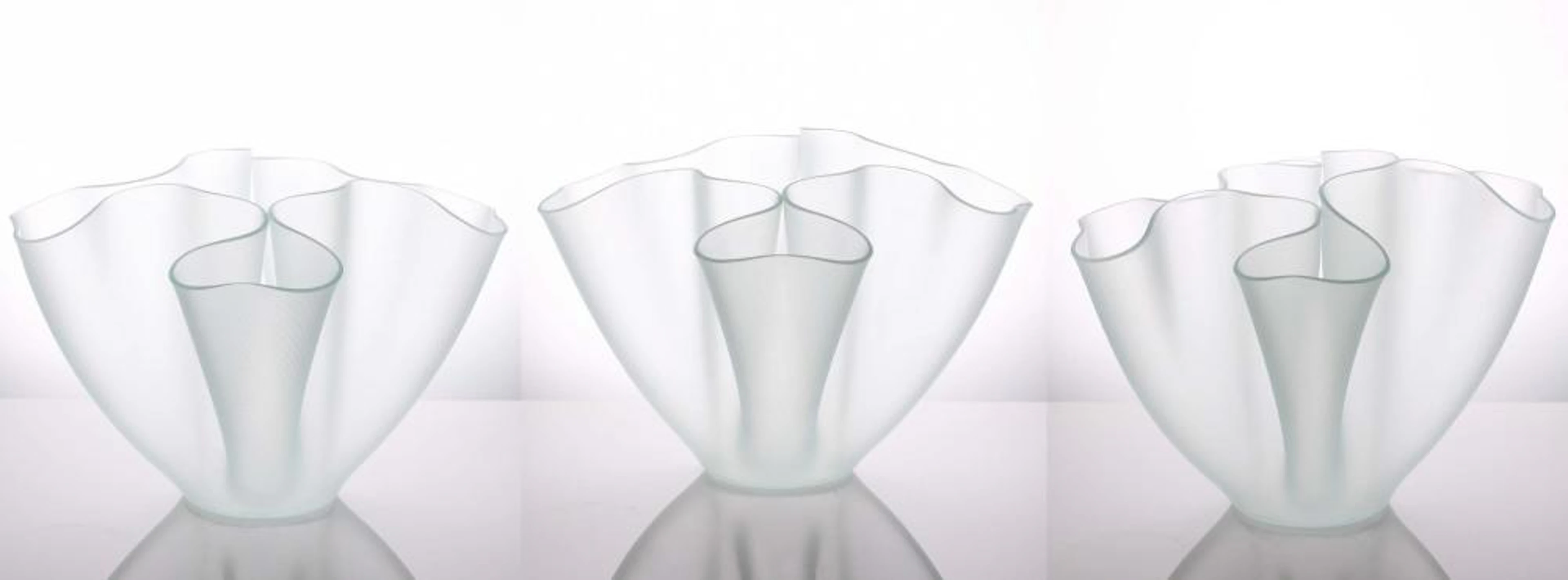 A set of three Pietro Chiesa "Cartoccio" handkerchief...