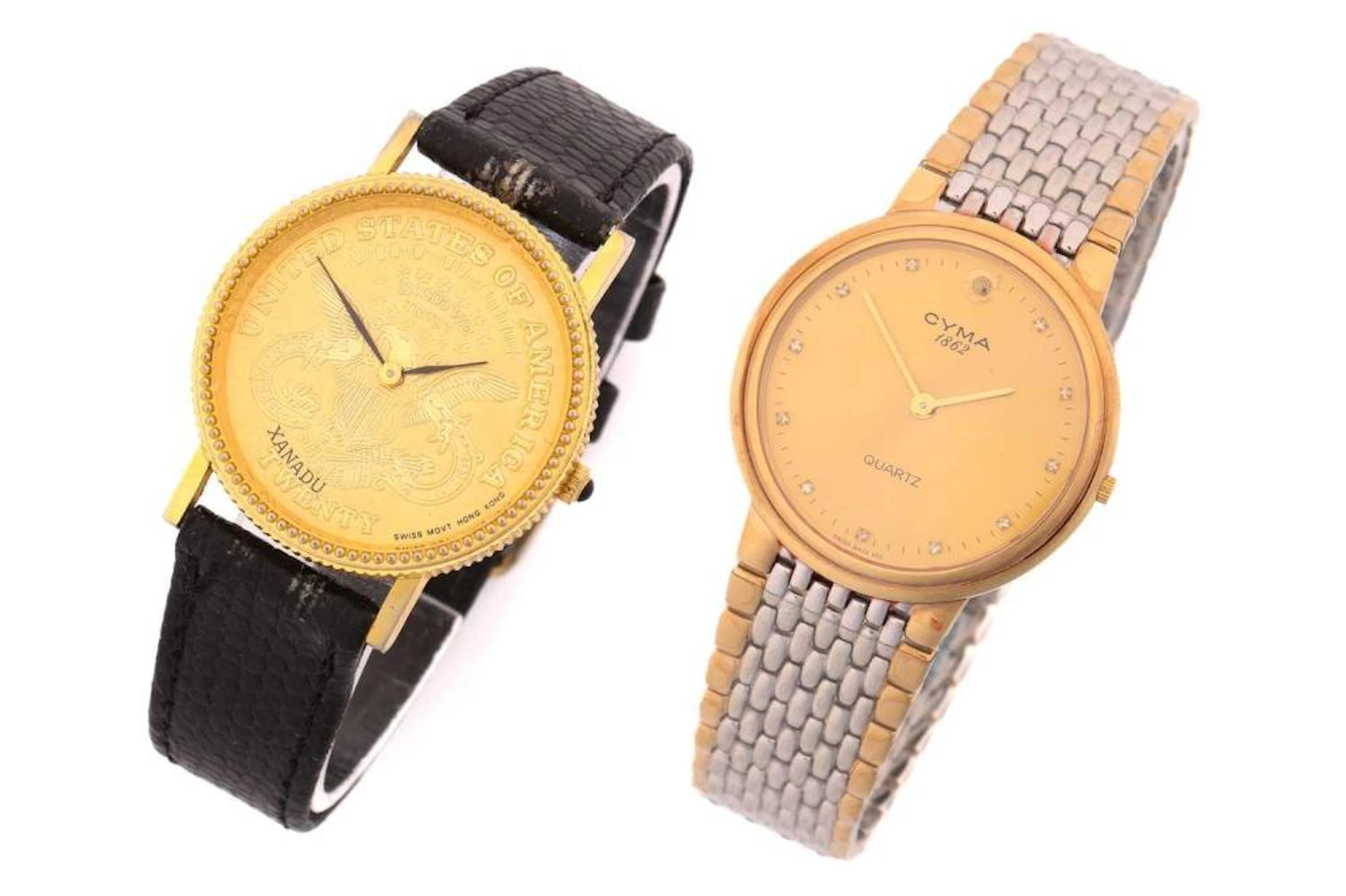 A lot consisting of A Xanadu quartz watch