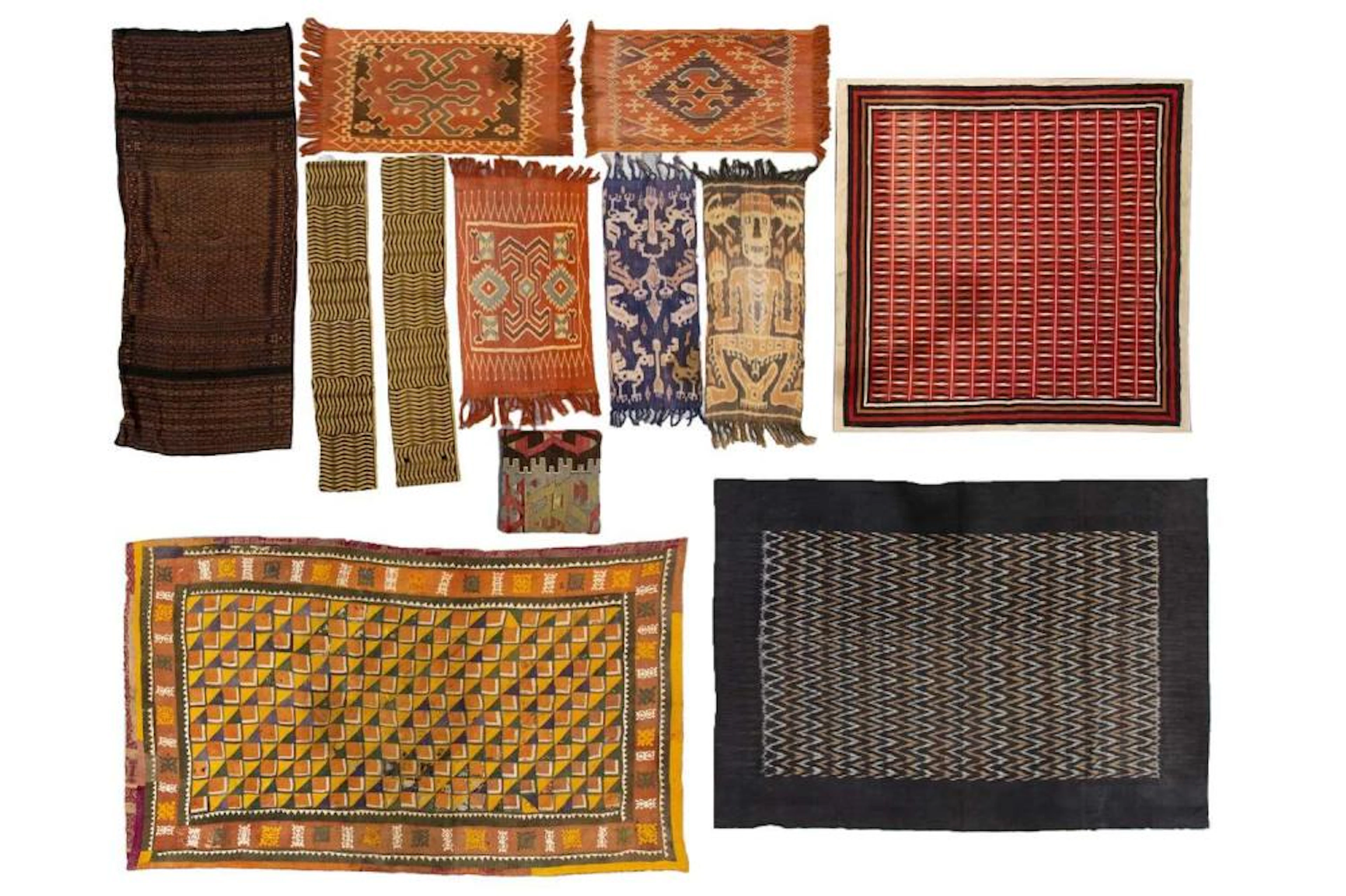 A collection of 12 African