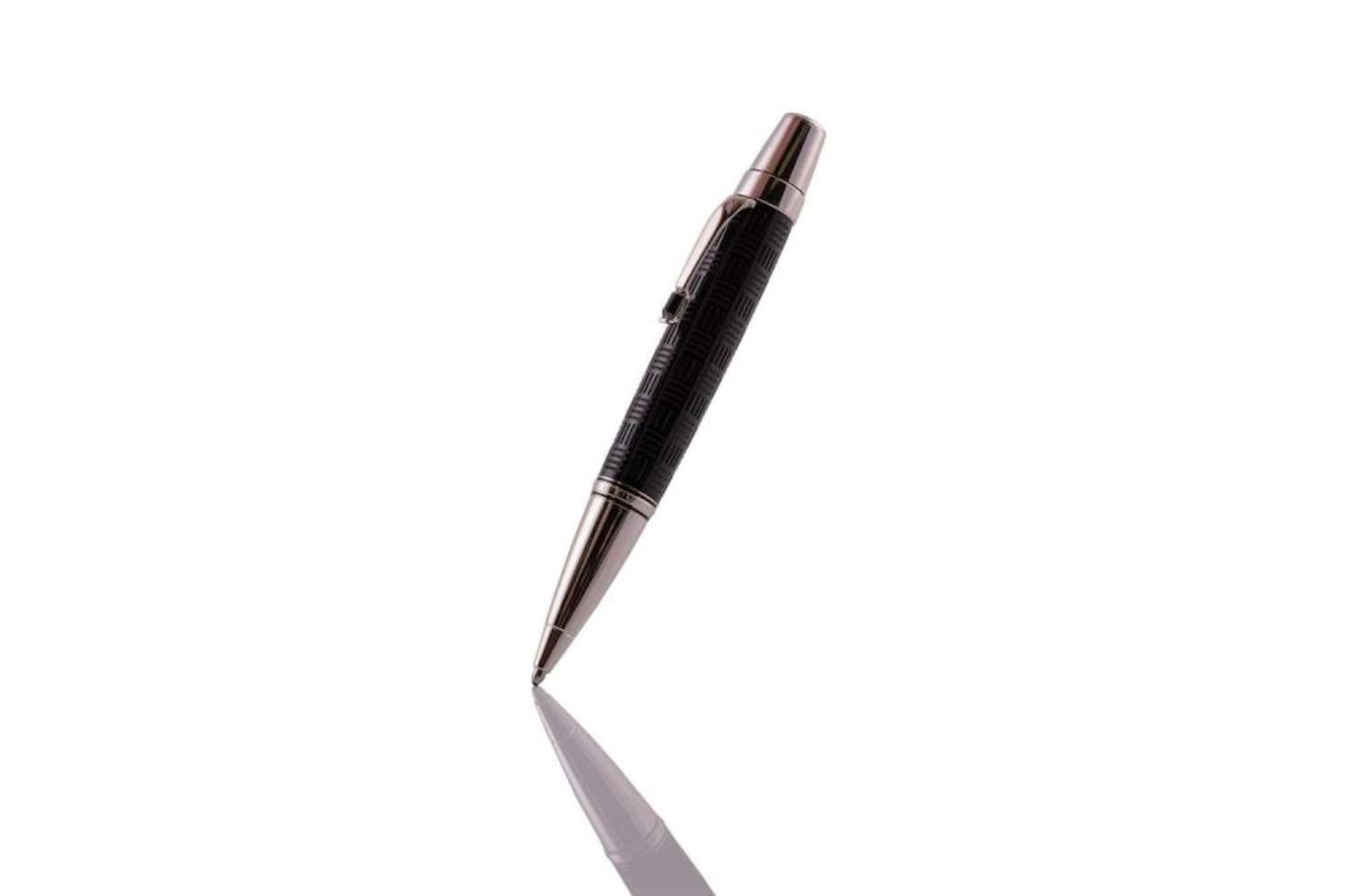 Montblanc Bohème Doue grid guilloche ballpoint pen